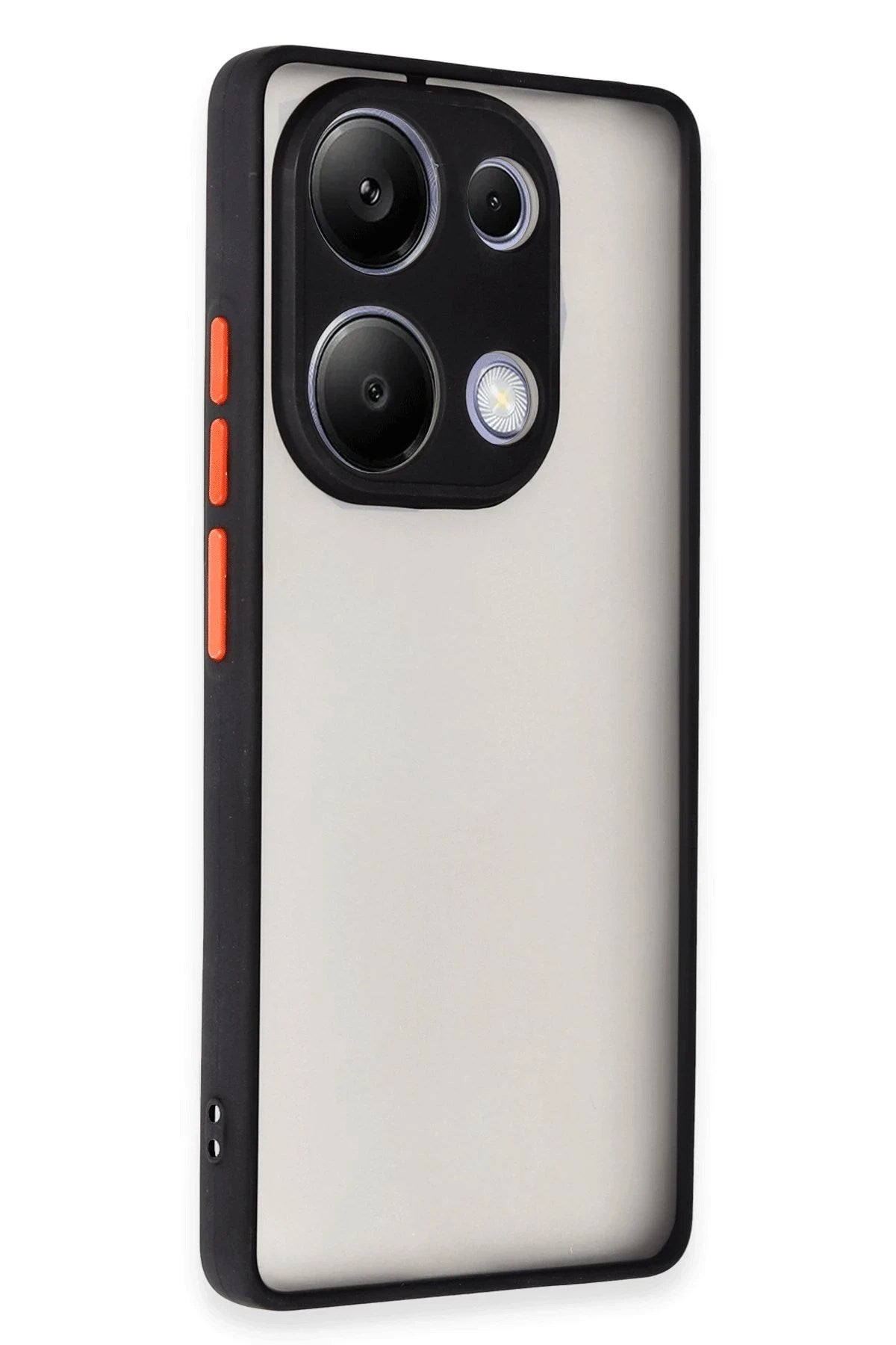 Mey İthalat® Redmi Note 13 Pro 4G Kılıf Montreal Silikon Kapak - Siyah