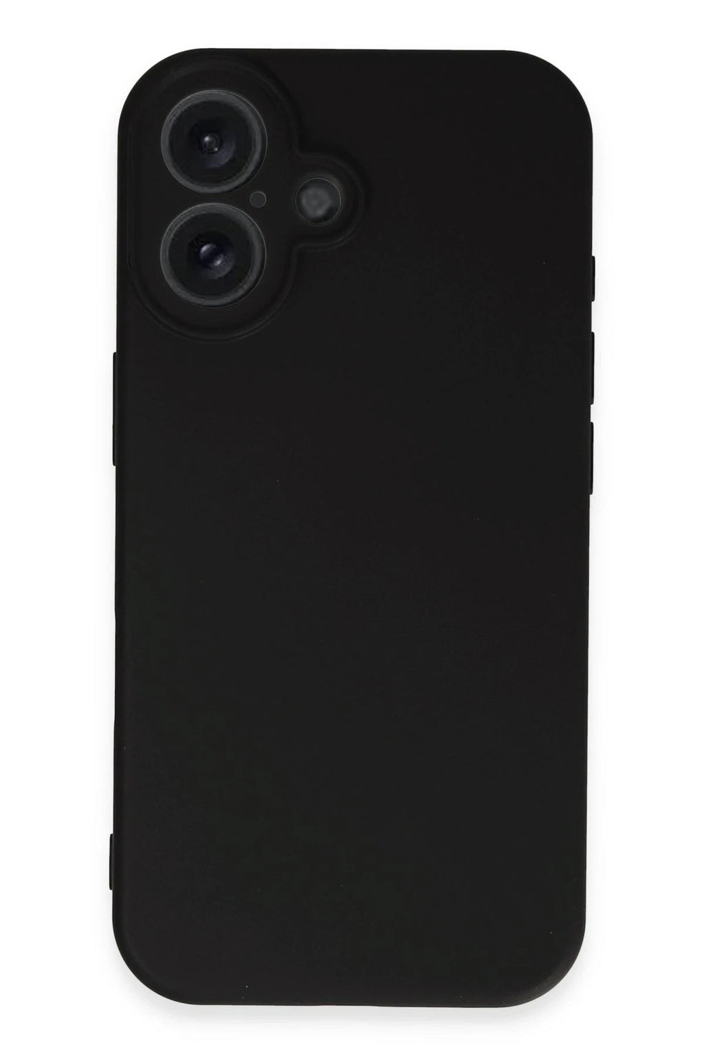 Mey İthalat® iPhone 16 Plus Kılıf First Silikon - Siyah