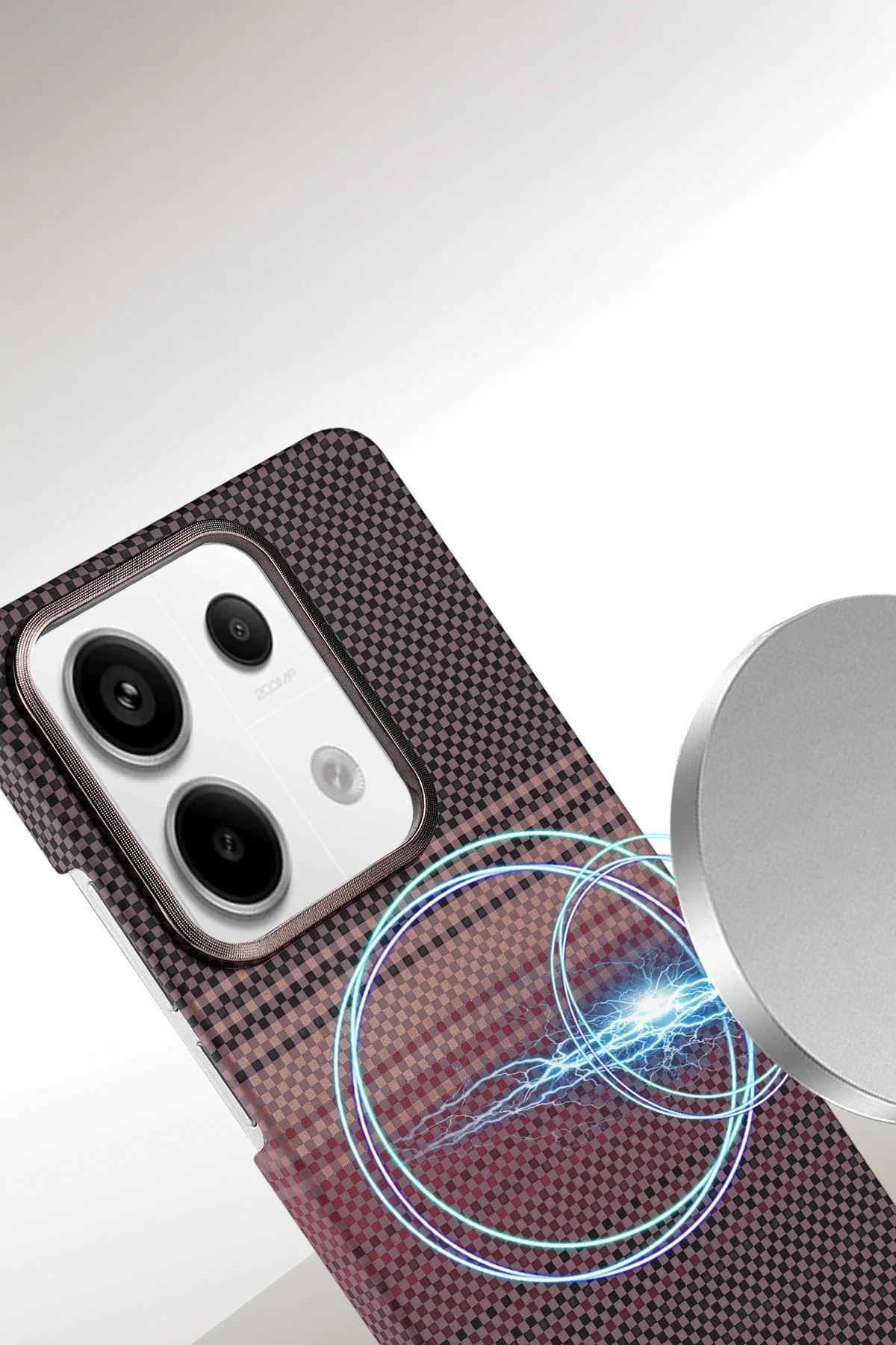 Mey İthalat® Redmi Note 13 Pro 4G Vega Magsafe Kapak - Siyah