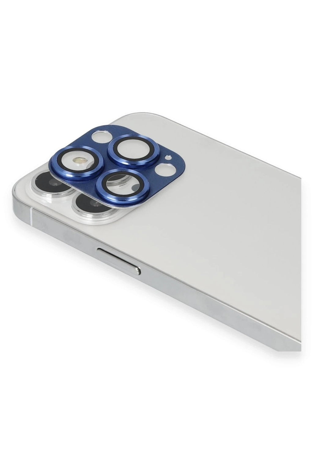 Mey İthalat® iPhone 13 Pro Max Pers Alüminyum Kamera Lens - Lacivert
