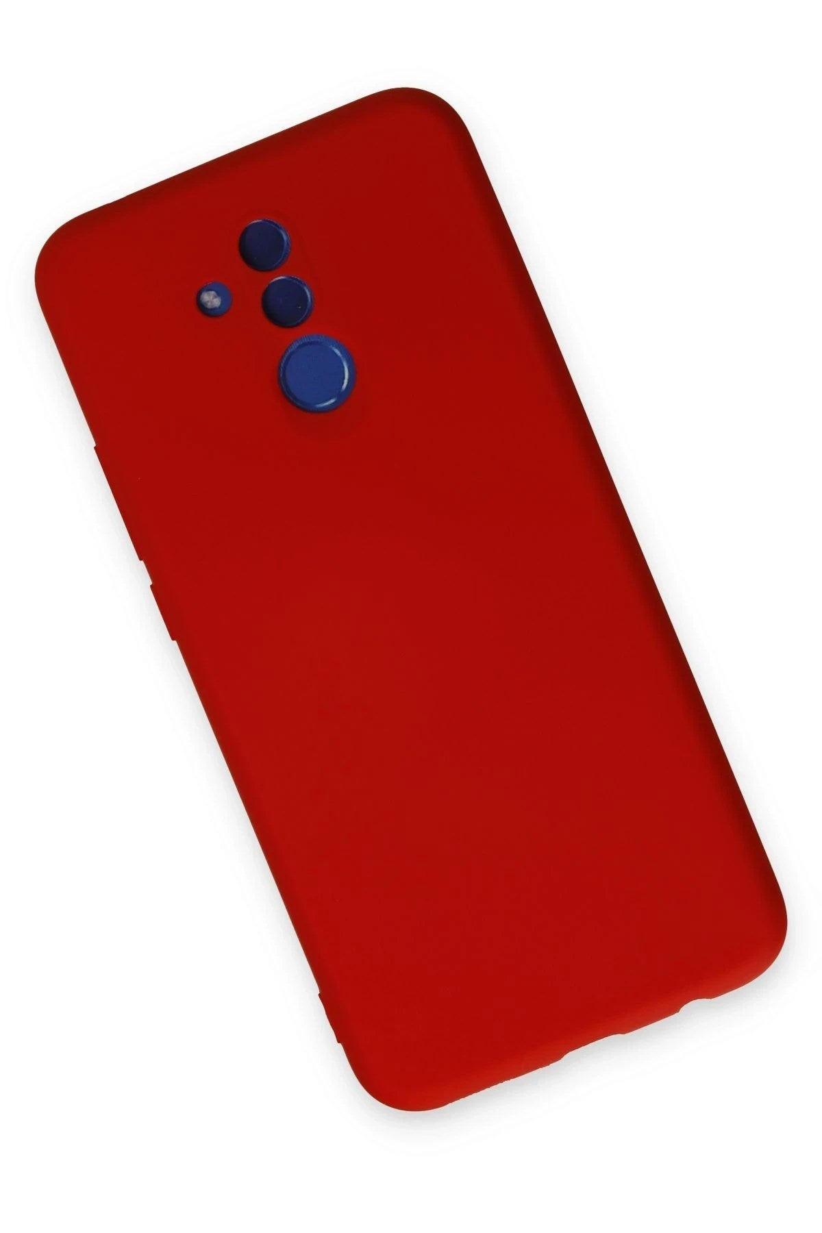 Mey İthalat® Huawei Mate 20 Lite Kılıf Nano içi Kadife Silikon - Kırmızı