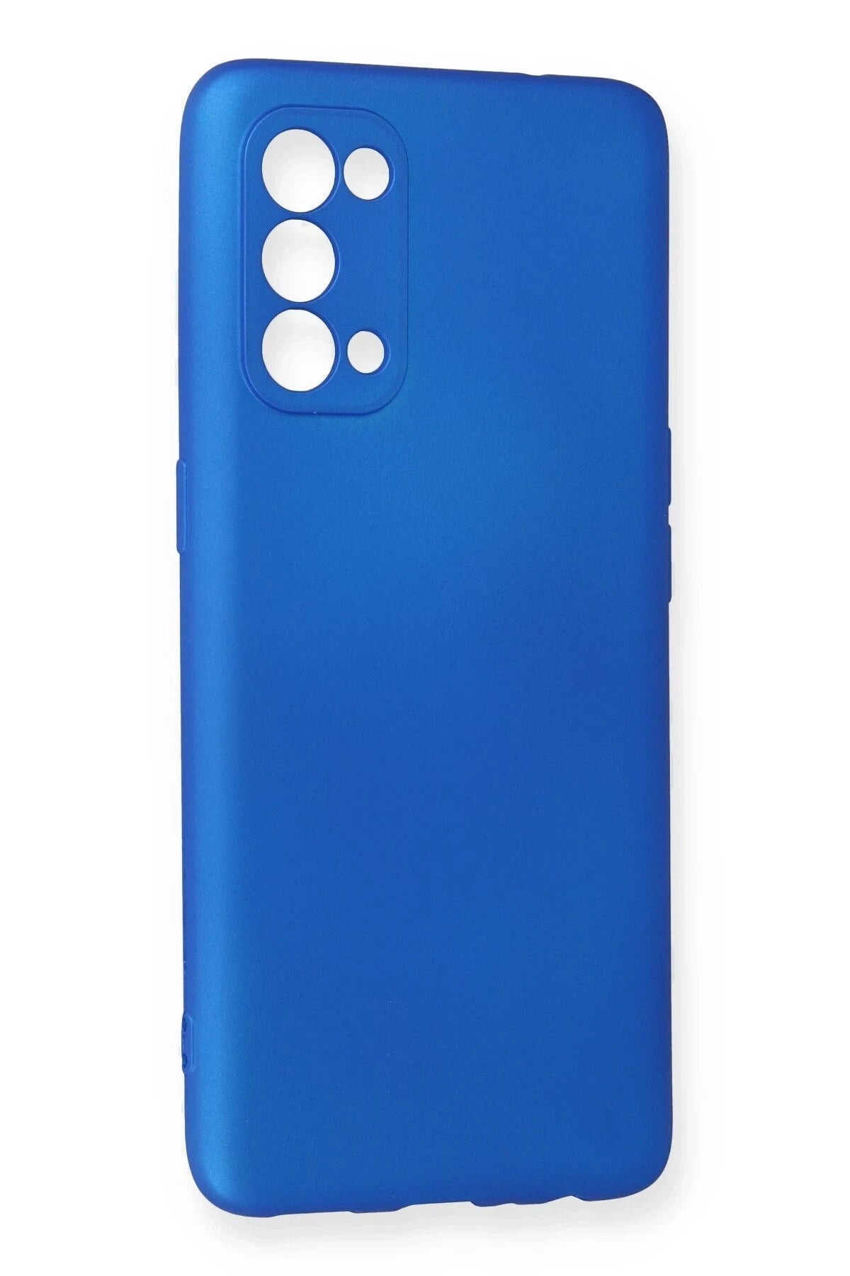 Mey İthalat® Reno 5 Kılıf First Silikon - Mavi