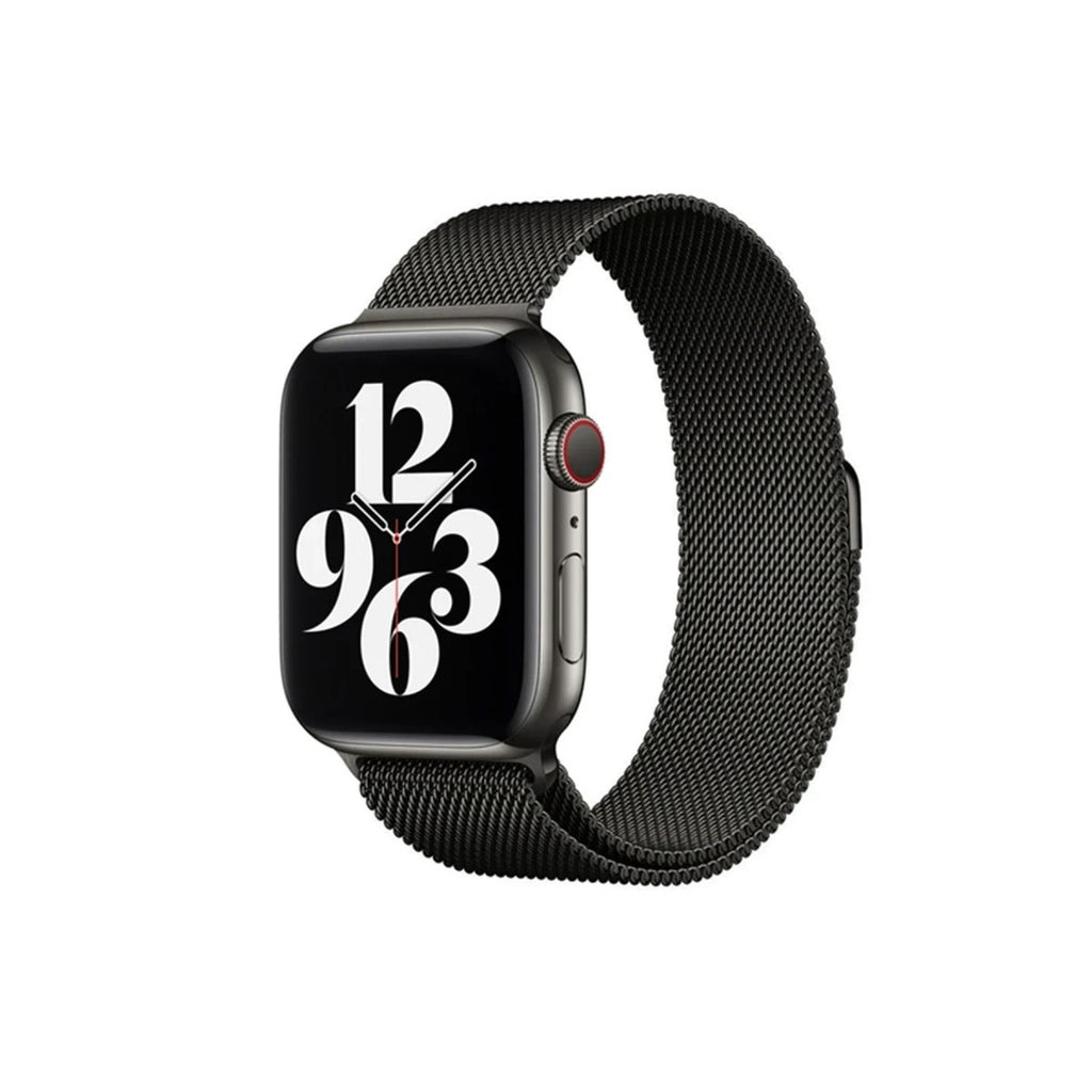 Mey İthalat® Watch 38mm Metal Mıknatıslı Kordon - Siyah
