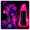 Mey İthalat® UV Neon Pembe Ruj – Karanlıkta Parlayan Makyaj Boyası