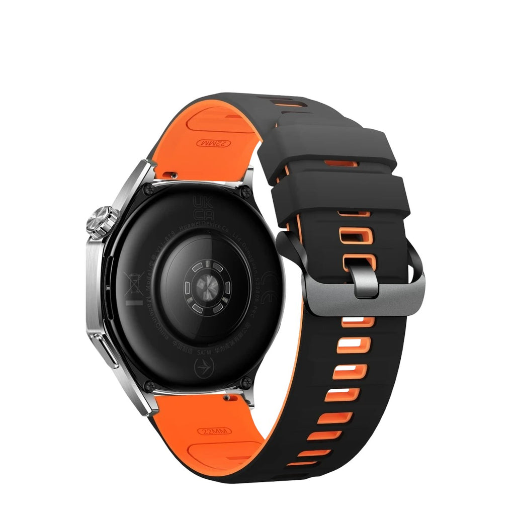 Mey İthalat® Watch Ultra 49mm Minoc Kordon - Siyah-Turuncu