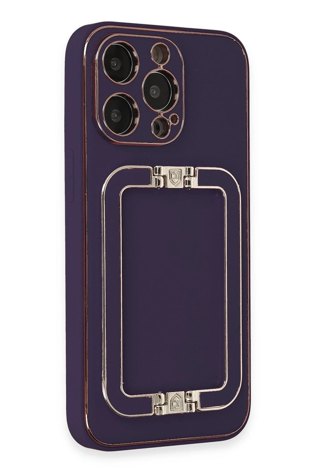 Mey İthalat® iPhone 14 Pro Kılıf Coco Elit Kapak - Derin Mor