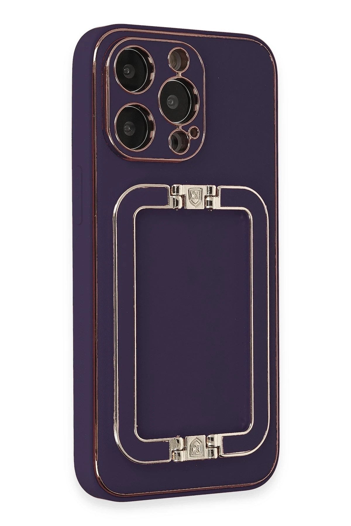 Mey İthalat® iPhone 14 Pro Kılıf Coco Elit Kapak - Derin Mor