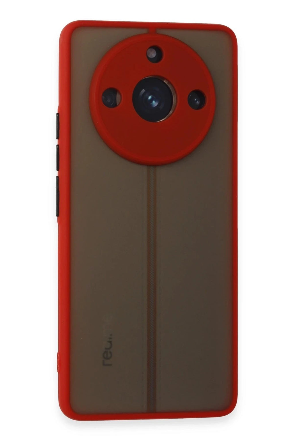 Mey İthalat® Realme 11 Pro Kılıf Montreal Silikon Kapak - Kırmızı