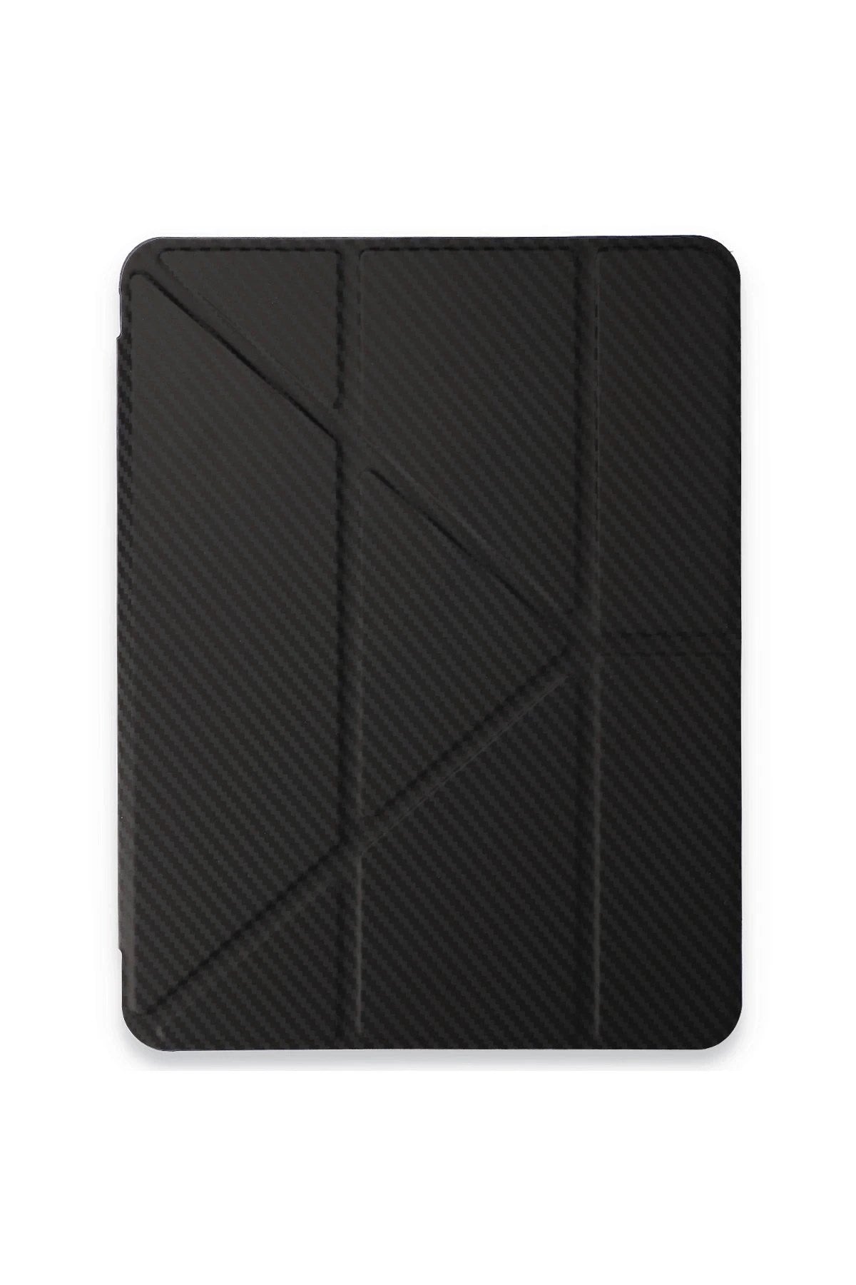 Mey İthalat® iPad Pro 11 (2024) Kılıf Color Karbon Tablet Kılıfı - Siyah