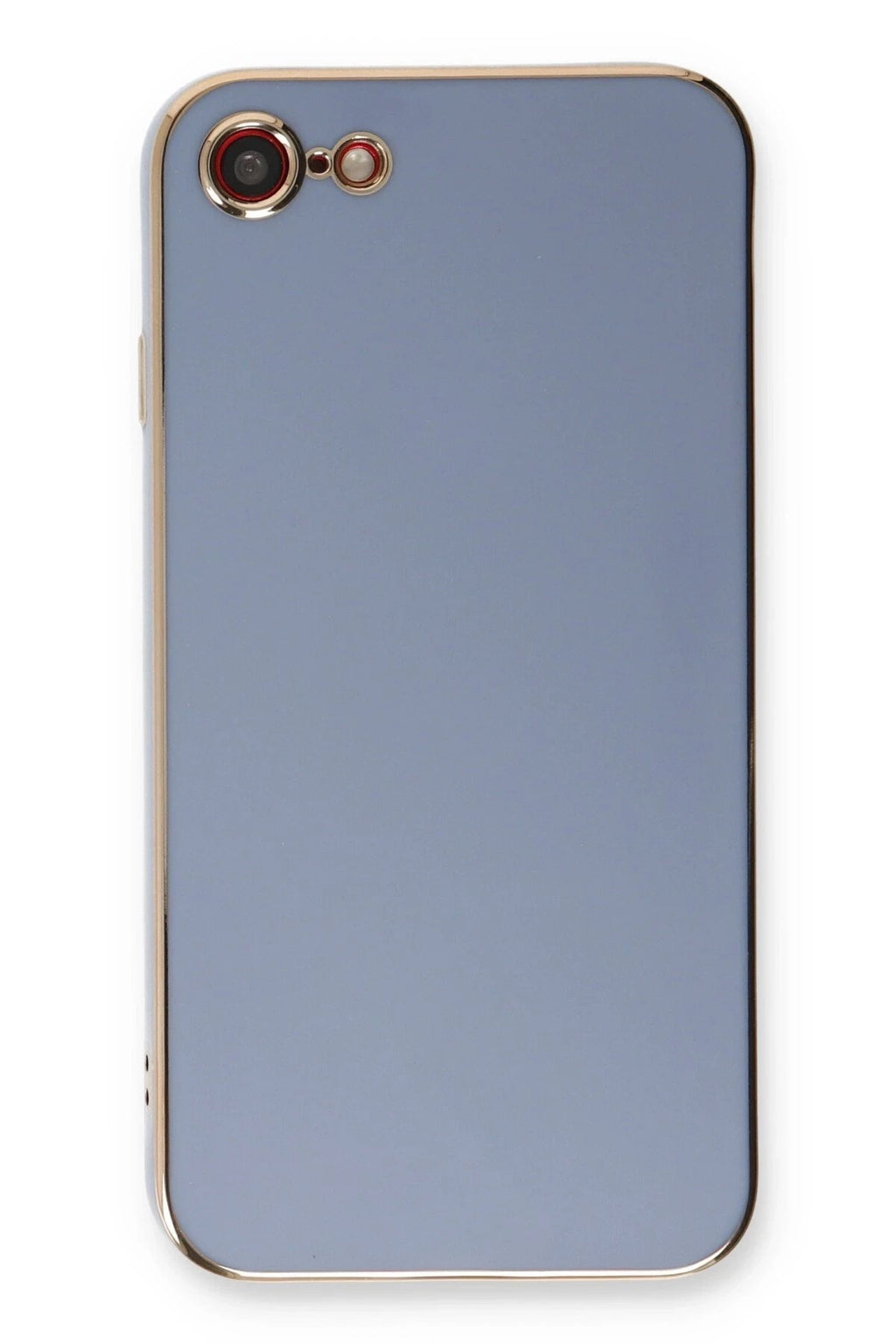 Mey İthalat® iPhone 7 Kılıf Volet Silikon - Mavi
