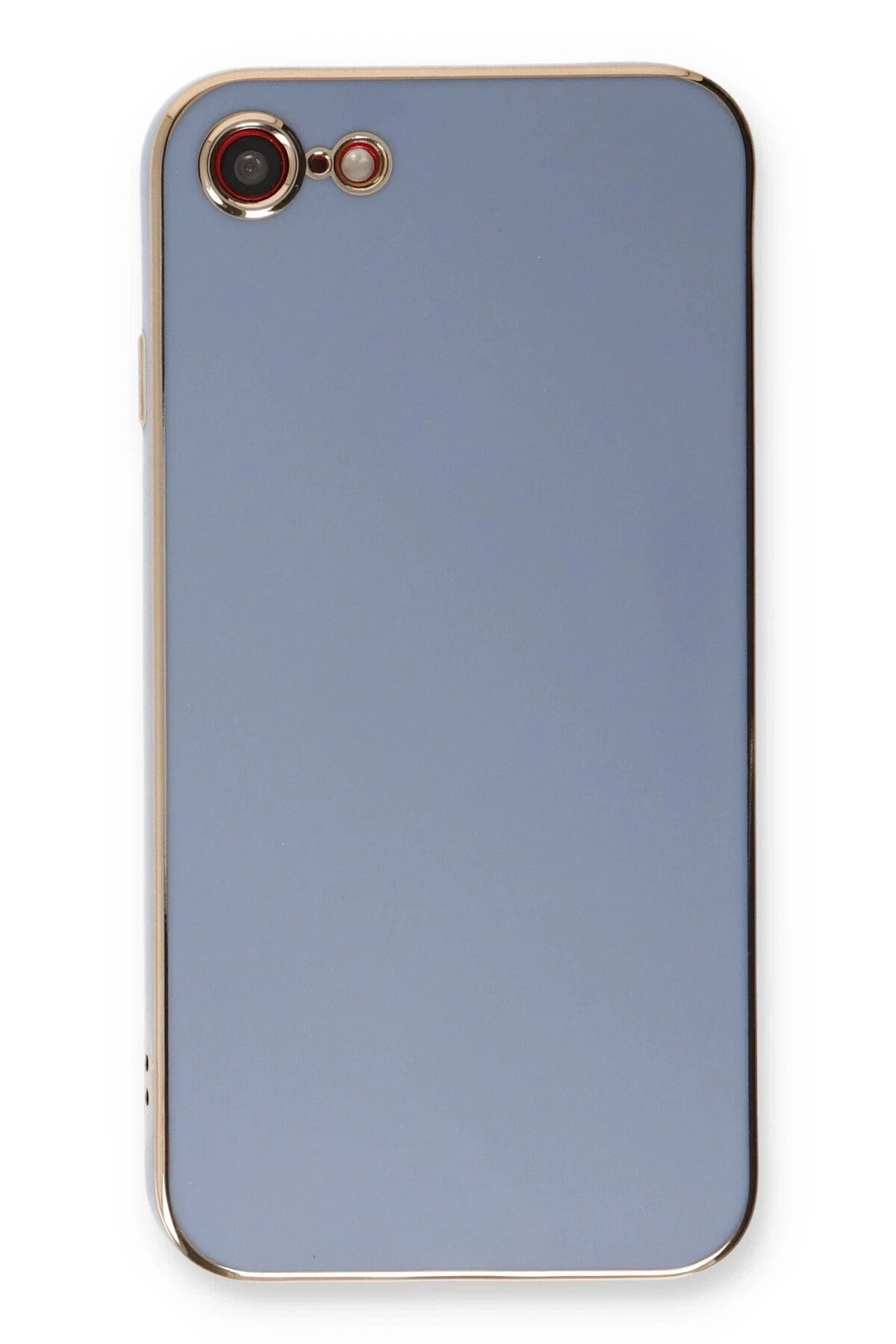 Mey İthalat® iPhone 7 Kılıf Volet Silikon - Mavi