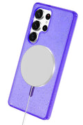 Mey İthalat® Samsung Galaxy S25 Ultra Star Magsafe Kapak - Mor