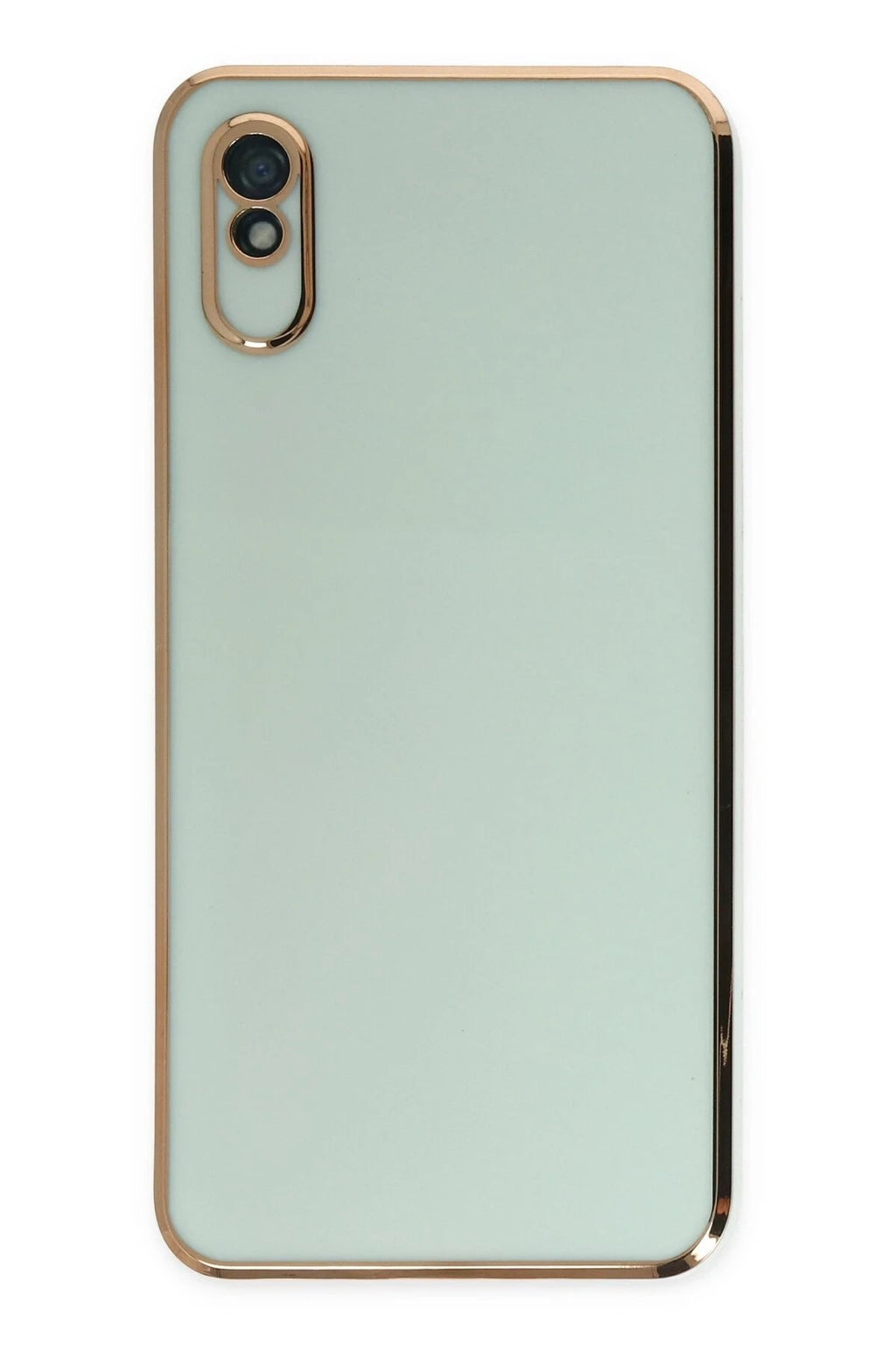 Mey İthalat® Redmi 9A Kılıf Volet Silikon - Açık Yeşil