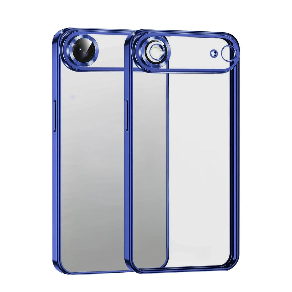 Mey İthalat® iPhone 17 Air Lensli Silikon - Lacivert