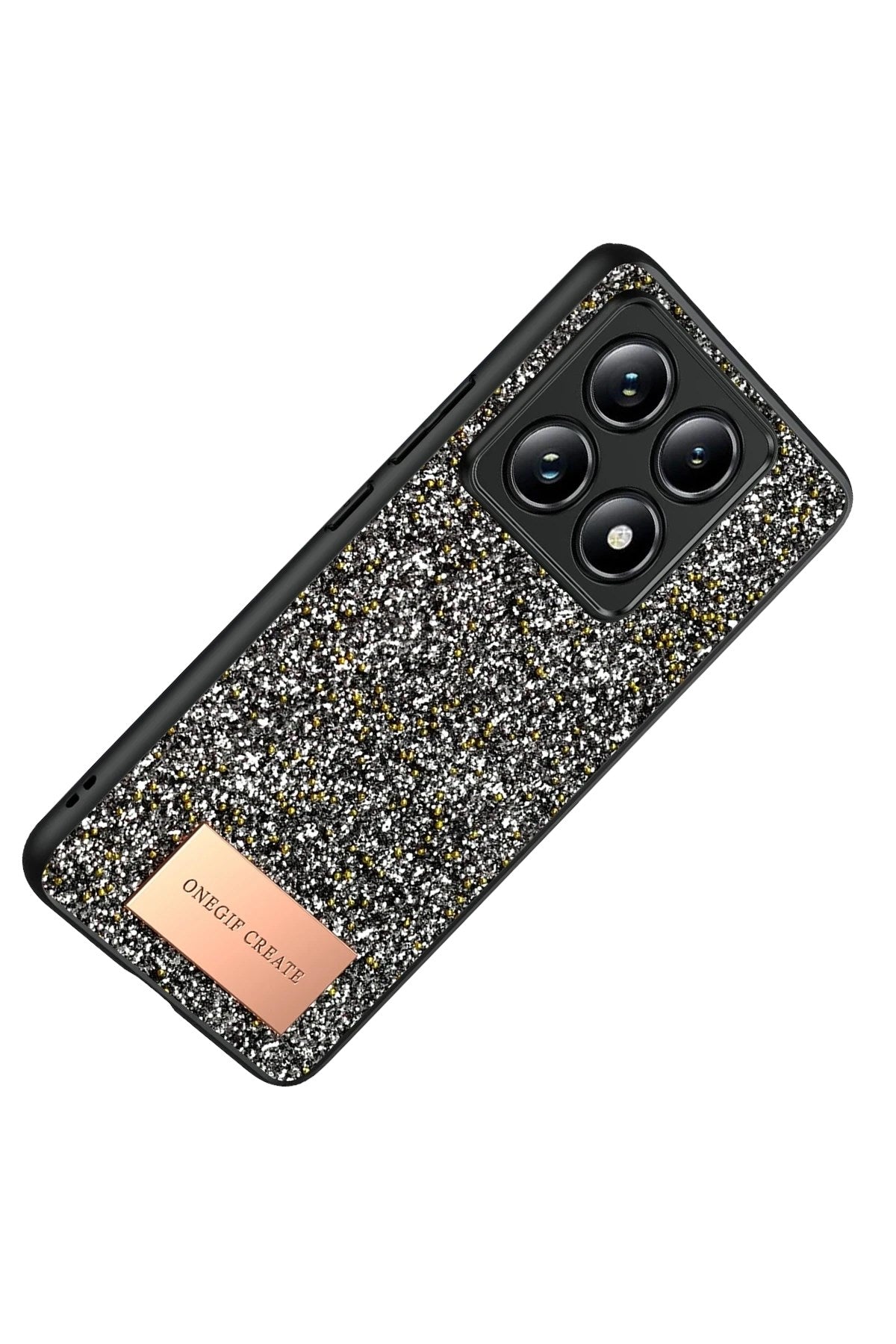 Mey İthalat® Mi 14T Pro Bright Simli Kapak - Gümüş