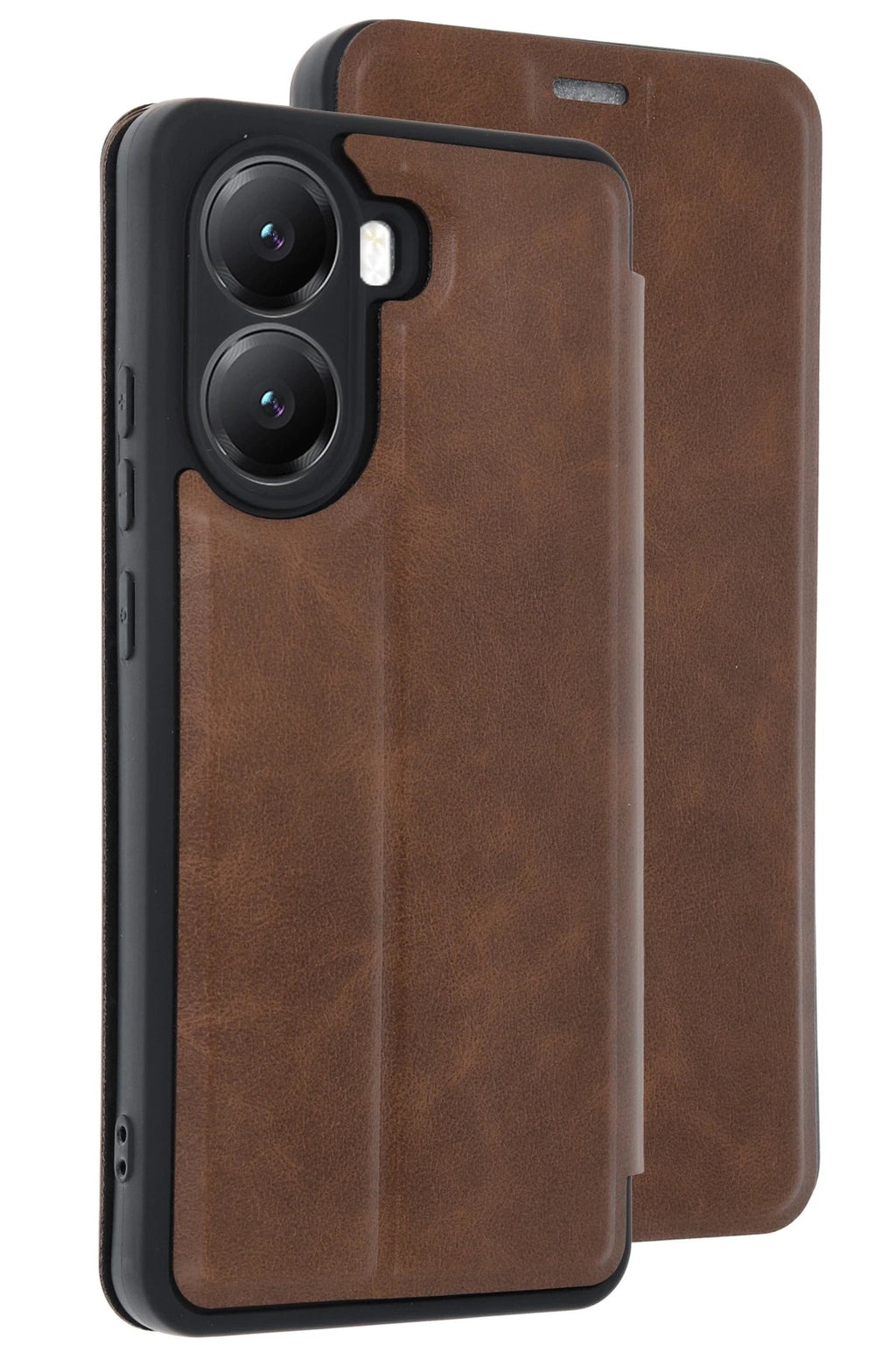 Mey İthalat® Poco X7 Pro Kılıf Flip Cover - Taba