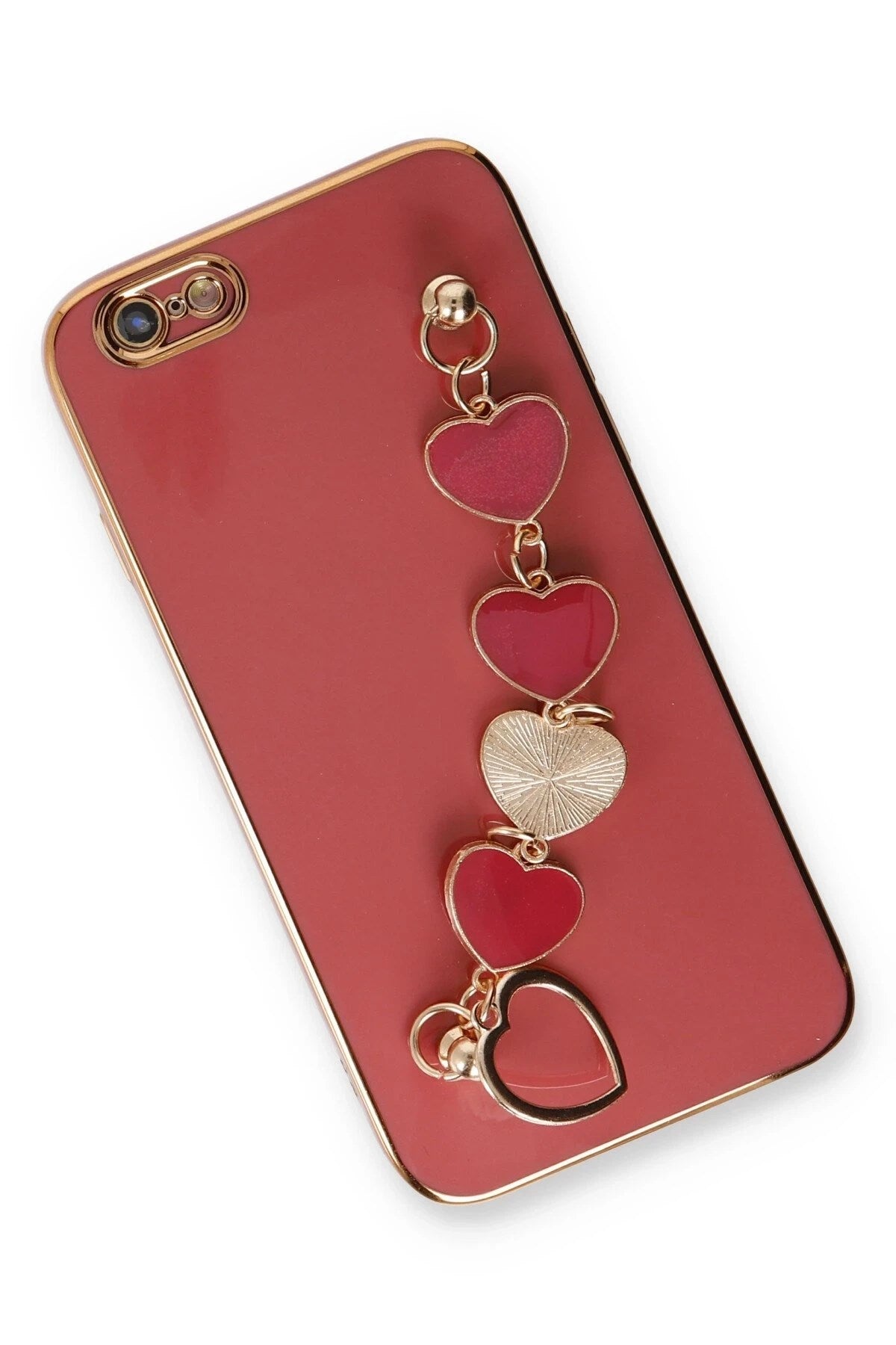Mey İthalat® iPhone 6 Kılıf Esila Silikon - Kırmızı