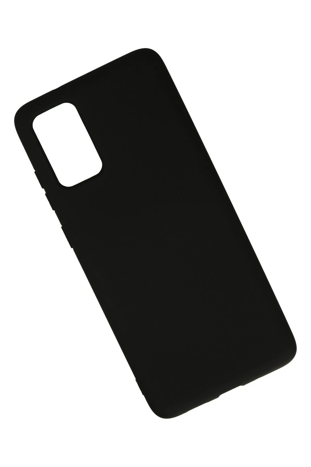 Mey İthalat® Samsung Galaxy S20 Plus Kılıf Nano içi Kadife Silikon - Siyah