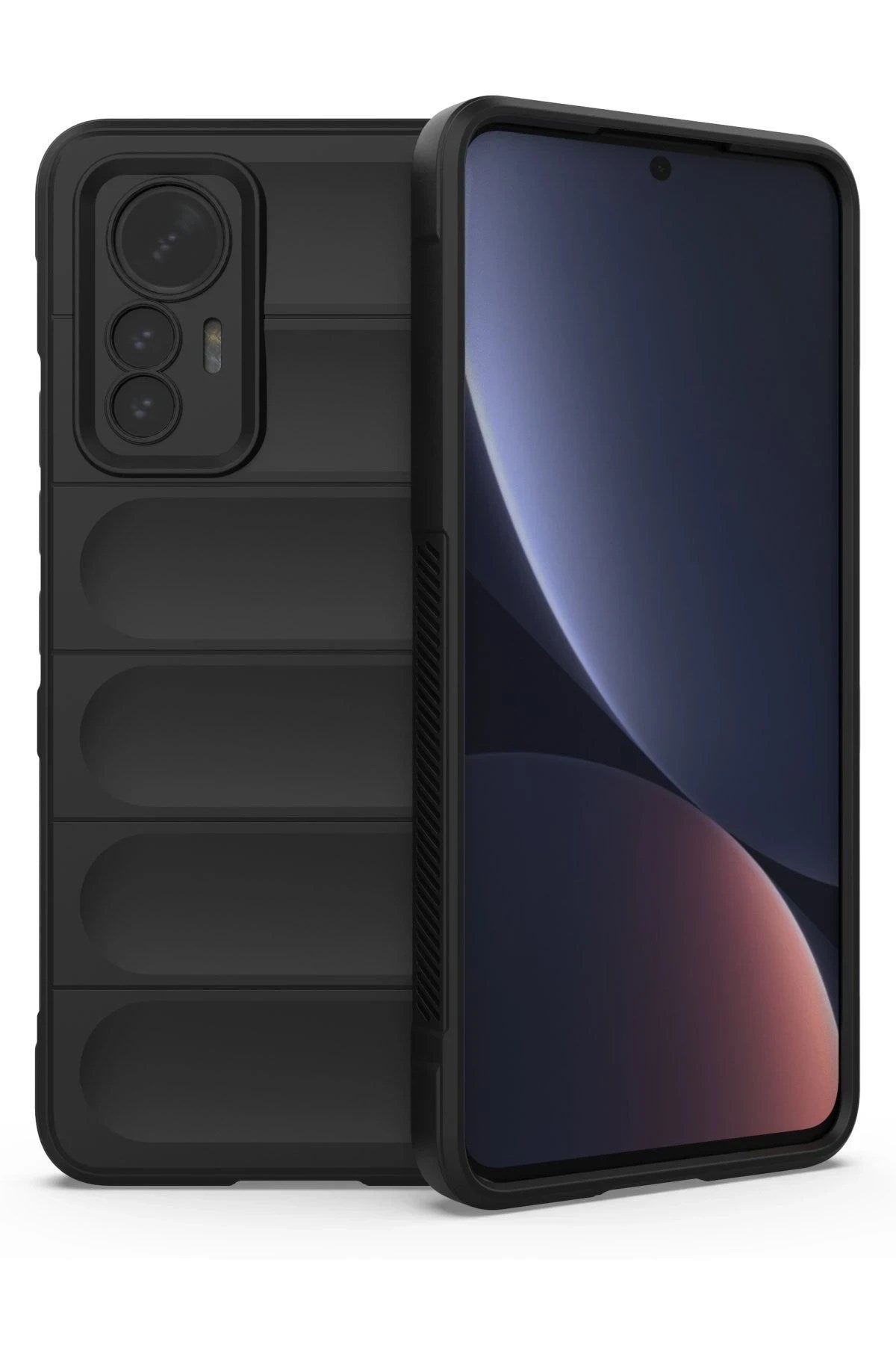 Mey İthalat® Mi 12 Lite Kılıf Optimum Silikon - Siyah
