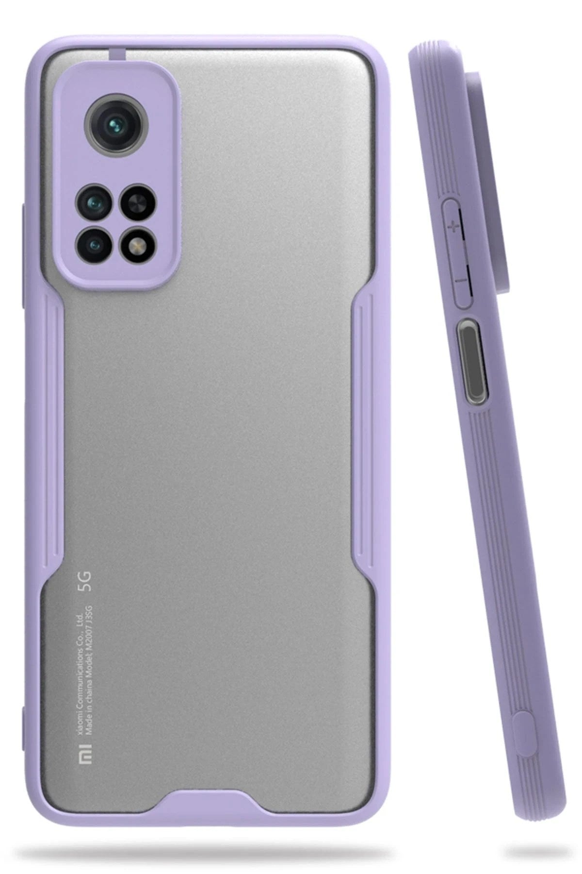 Mey İthalat® Mi 10T Pro Kılıf Platin Silikon - Lila