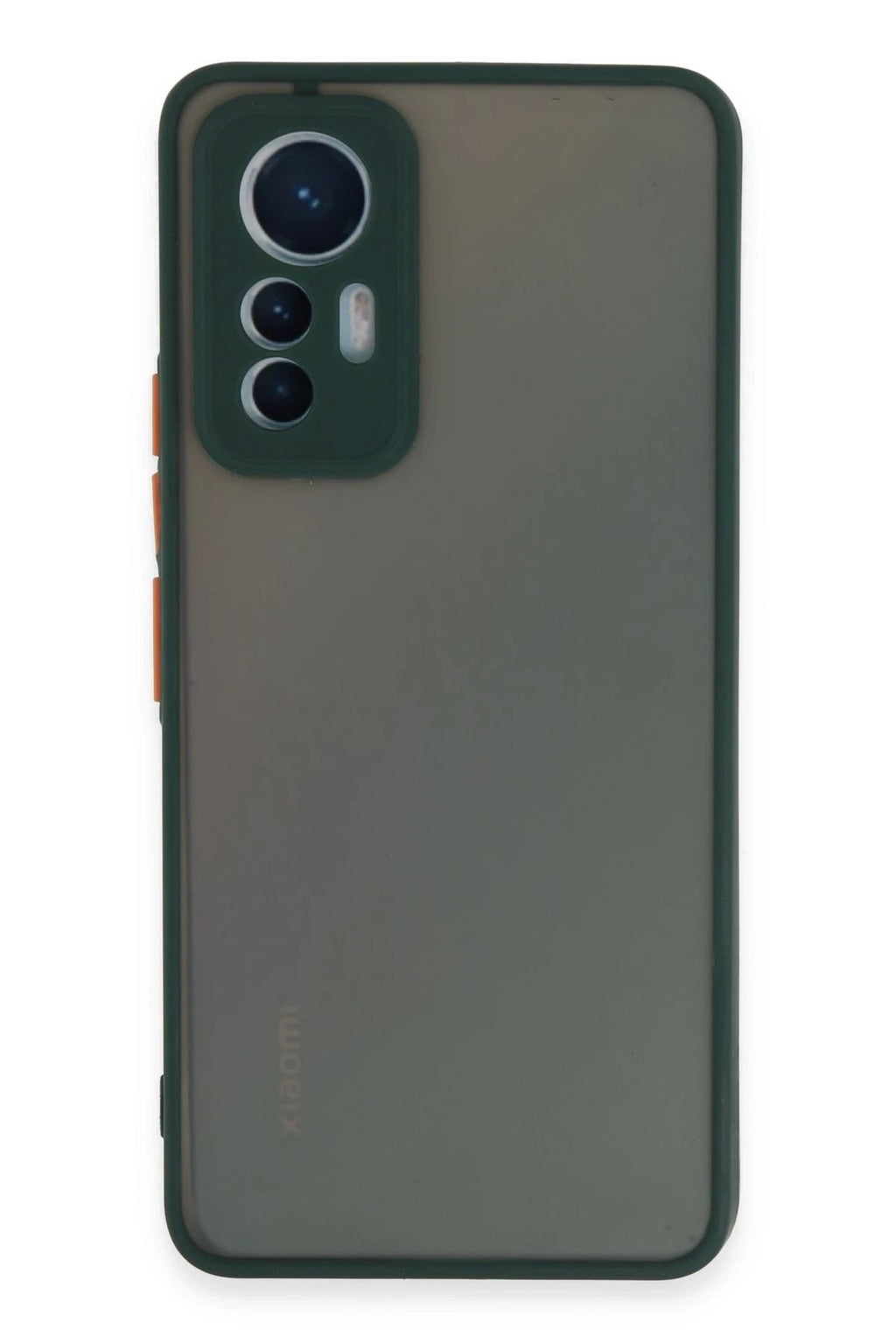 Mey İthalat® Mi 12 Lite Kılıf Montreal Silikon Kapak - Yeşil