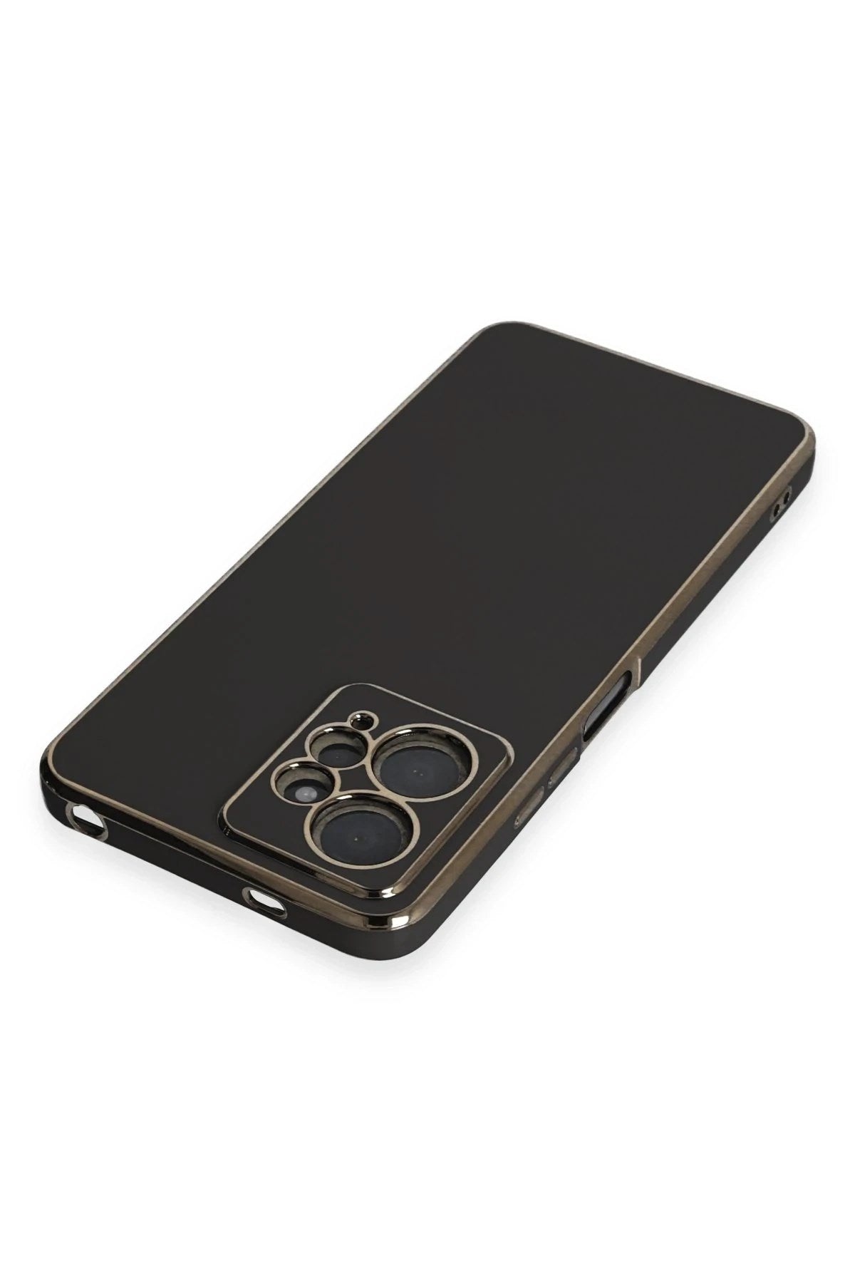 Mey İthalat® Redmi Note 12 4G Kılıf Volet Silikon - Siyah