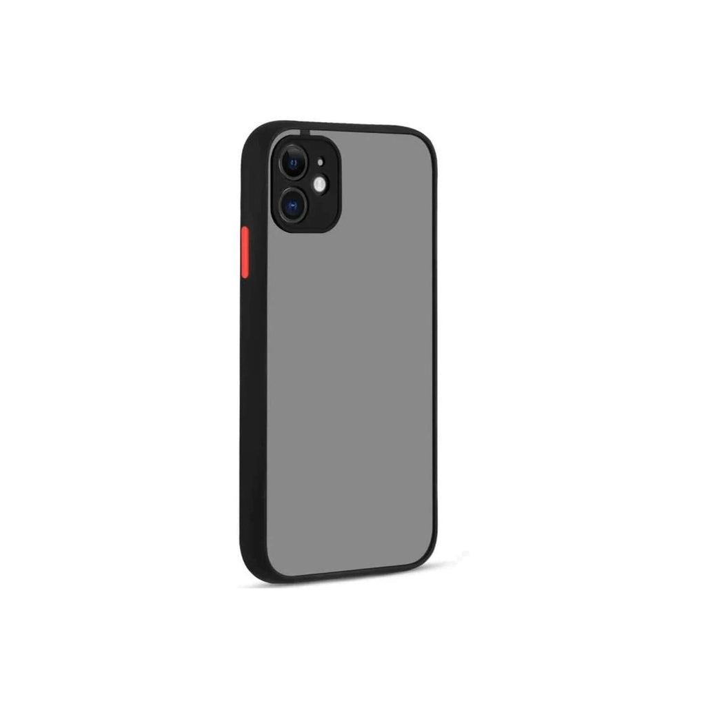 Mey İthalat® iPhone 12 Kılıf Montreal Silikon Kapak - Siyah