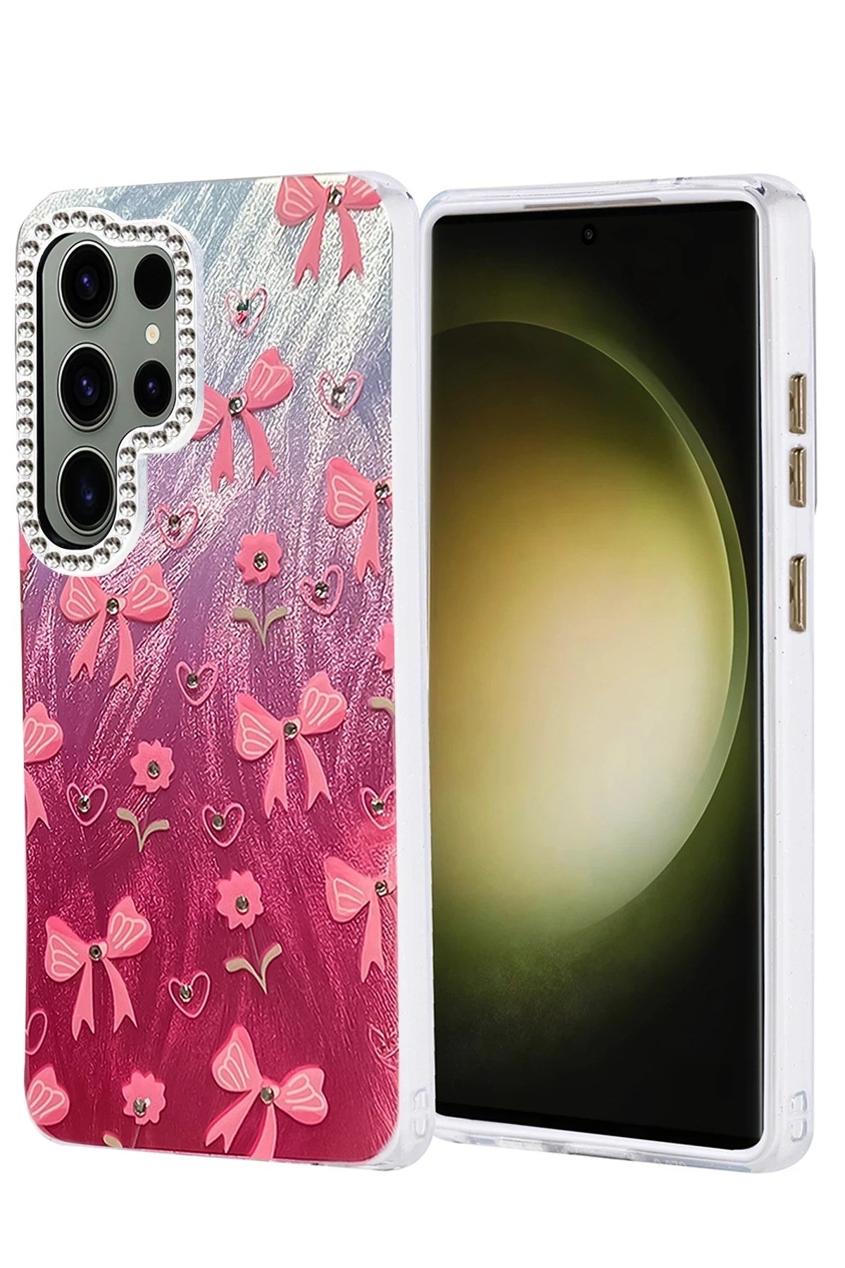 Mey İthalat® Samsung Galaxy S25 Ultra Kılıf Blade Aynalı Desenli Kapak - Desen 3