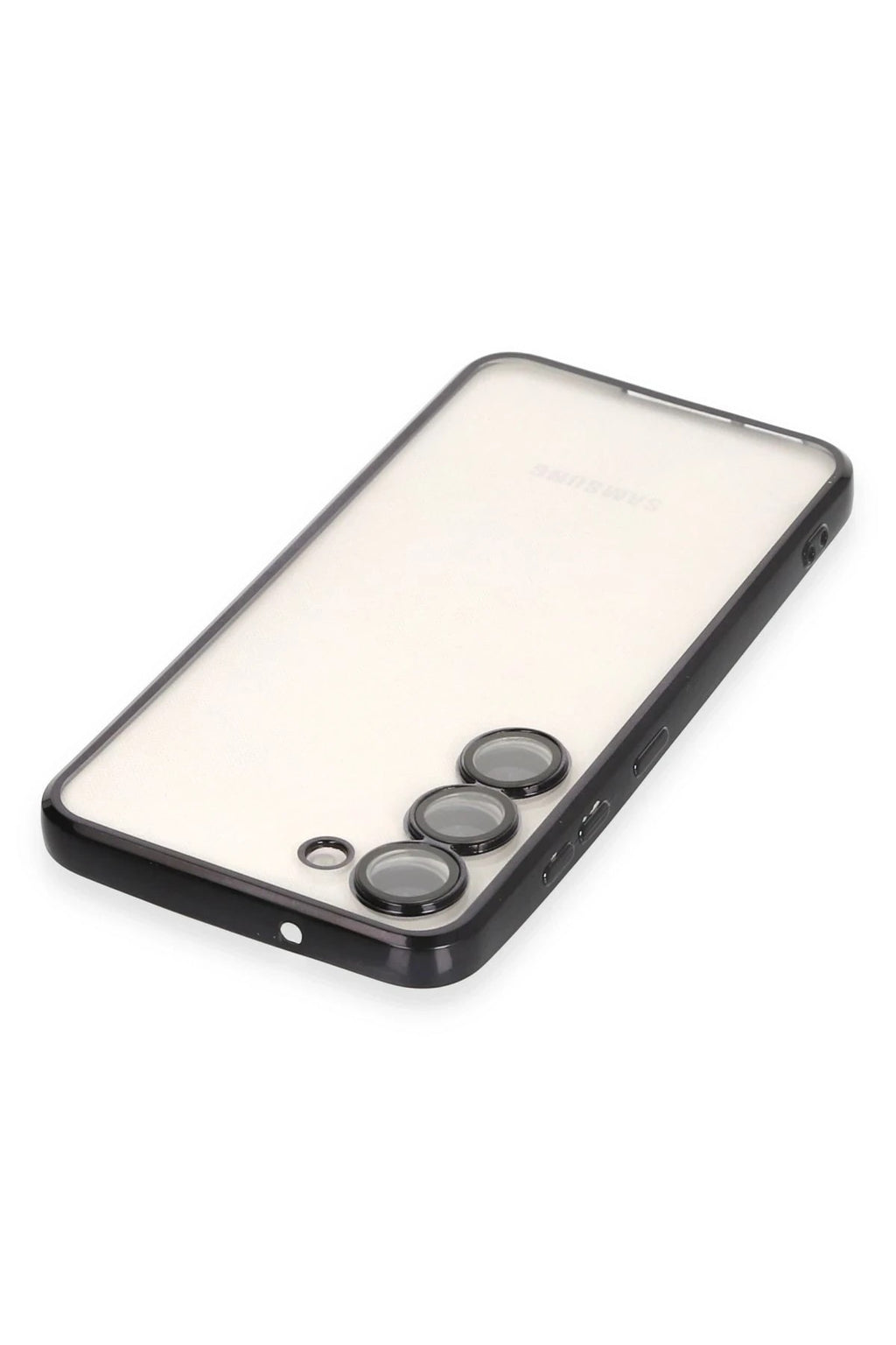 Mey İthalat® Samsung Galaxy S23 Plus Kılıf Lensli Silikon - Siyah