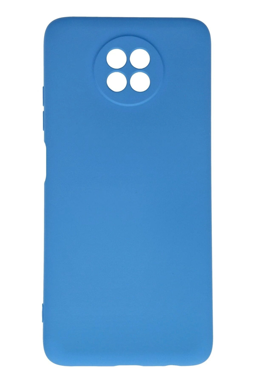 Mey İthalat® Redmi Note 9 5G Kılıf Nano içi Kadife Silikon - Mavi