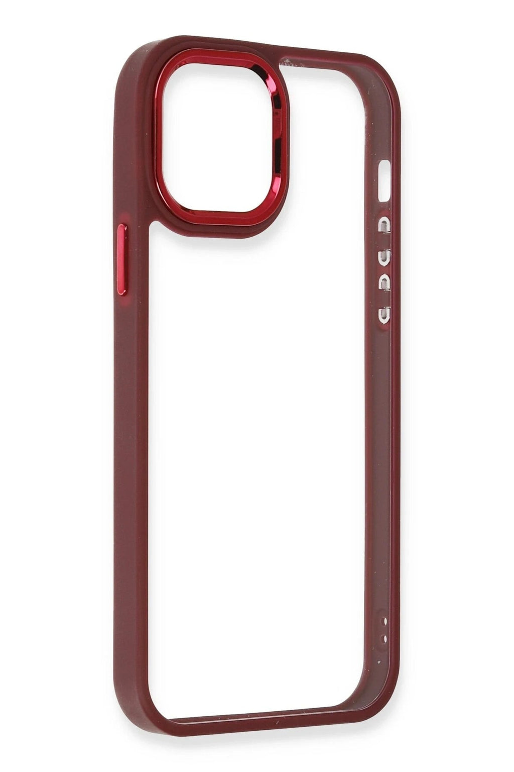 Mey İthalat® iPhone 12 Pro Max Kılıf Dora Kapak - Kırmızı