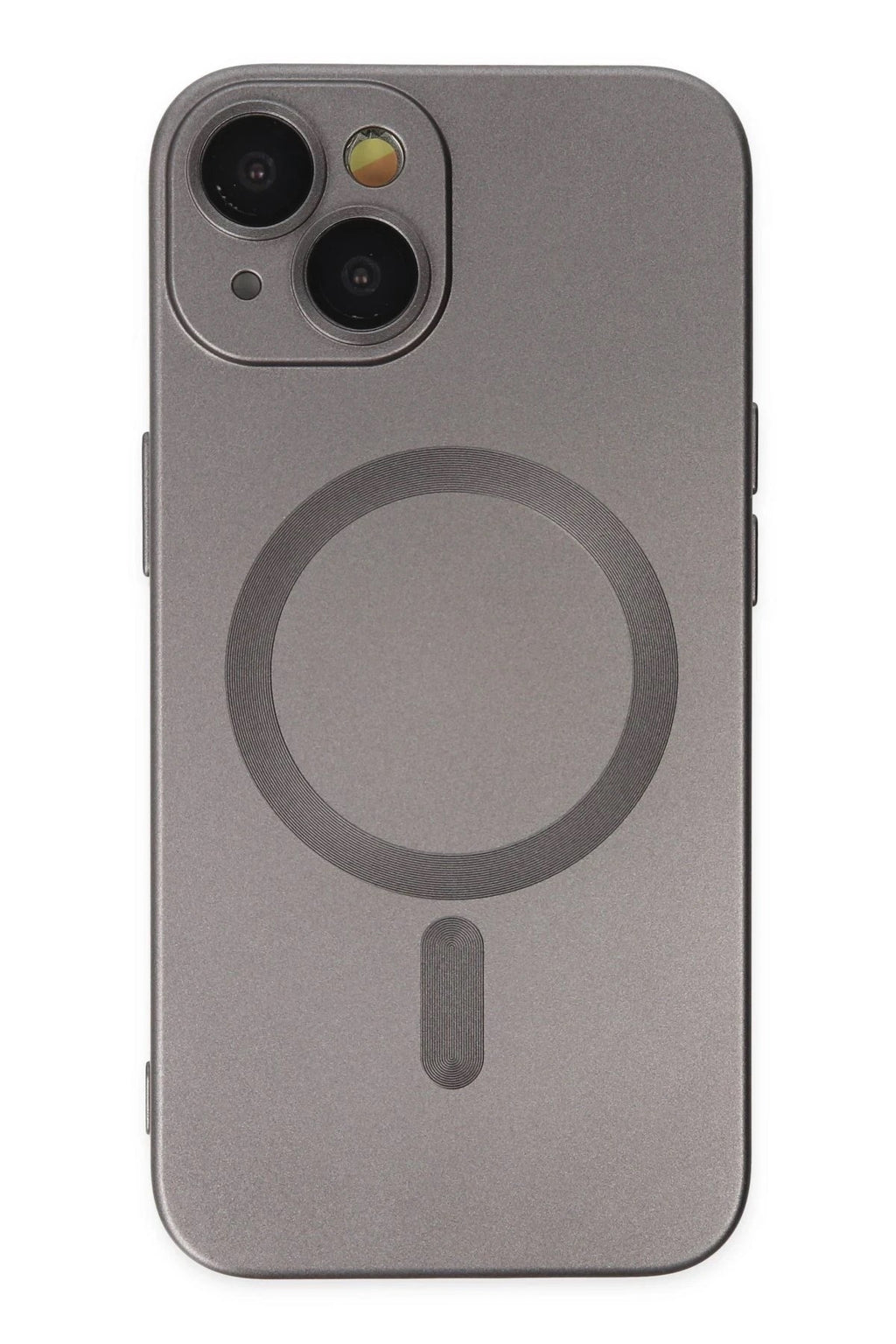 Mey İthalat® iPhone 14 Plus Kılıf Moshi Lens Magneticsafe Silikon - Füme