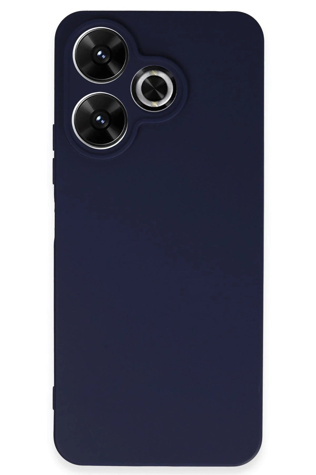 Mey İthalat® Redmi 13 4G Kılıf First Silikon - Lacivert