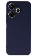 Mey İthalat® Redmi 13 4G Kılıf First Silikon - Lacivert