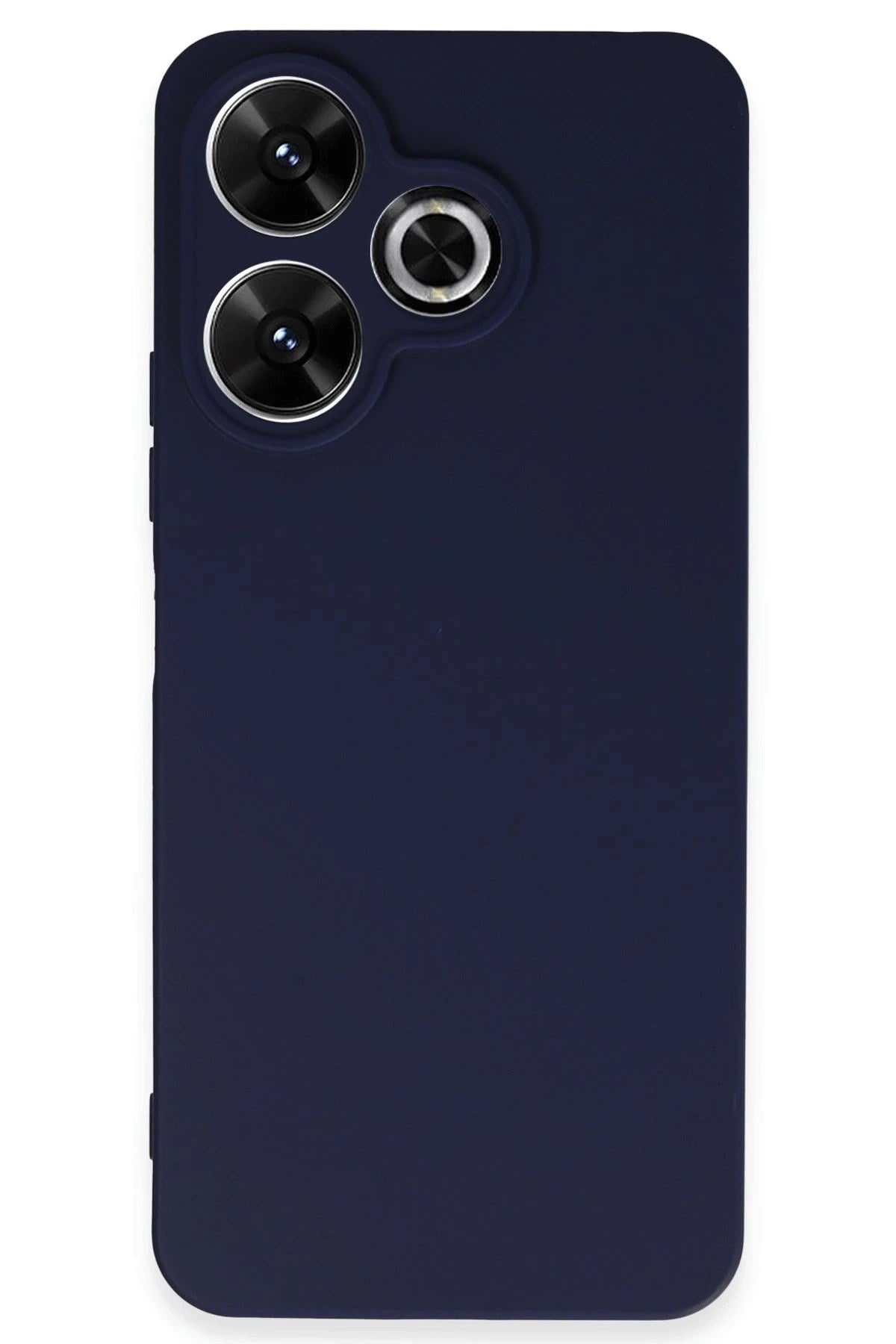 Mey İthalat® Redmi 13 4G Kılıf First Silikon - Lacivert