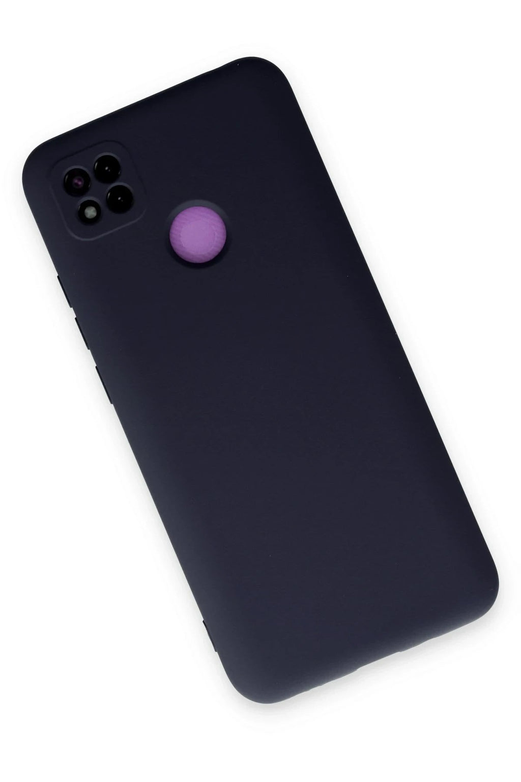 Mey İthalat® Redmi 9C Kılıf Nano içi Kadife Silikon - Lacivert