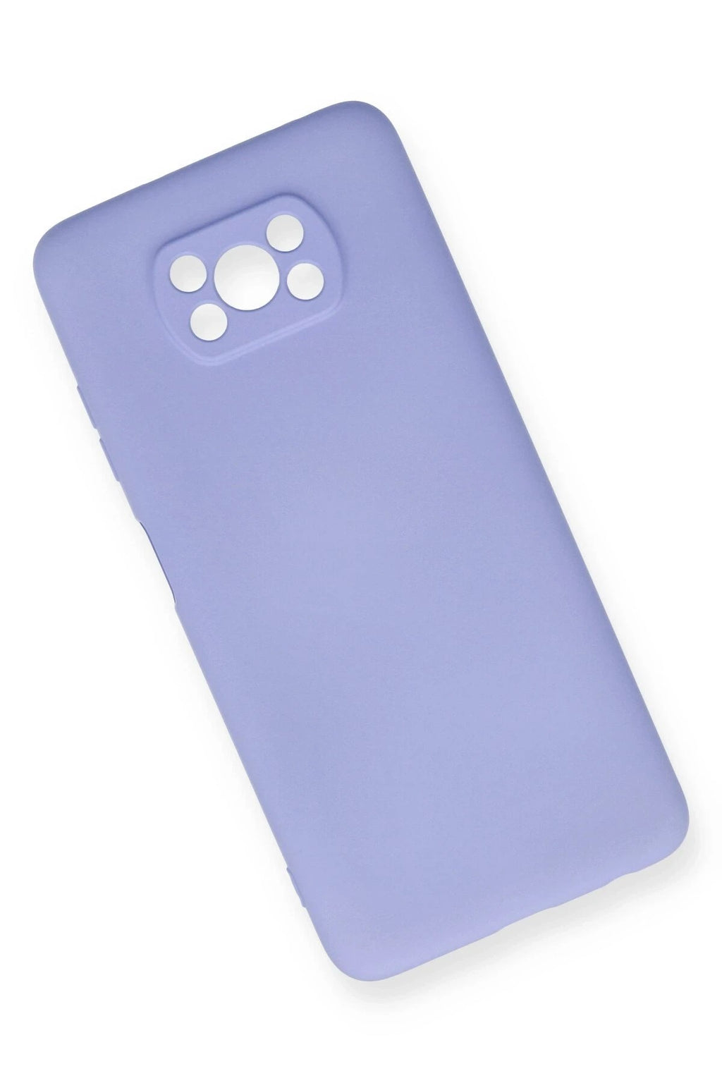 Mey İthalat® Pocophone X3 Kılıf Nano içi Kadife Silikon - Lila