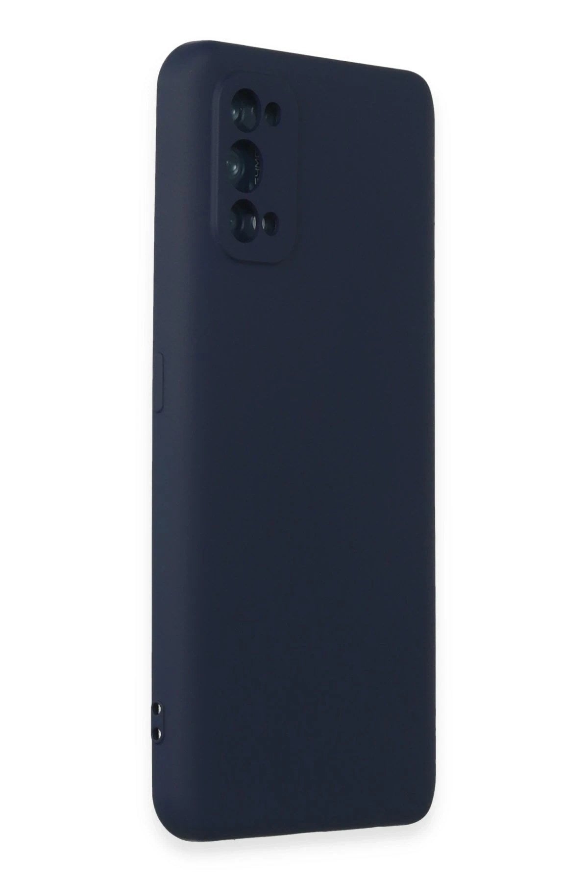 Mey İthalat® Realme 7 Pro Kılıf Nano içi Kadife Silikon - Lacivert