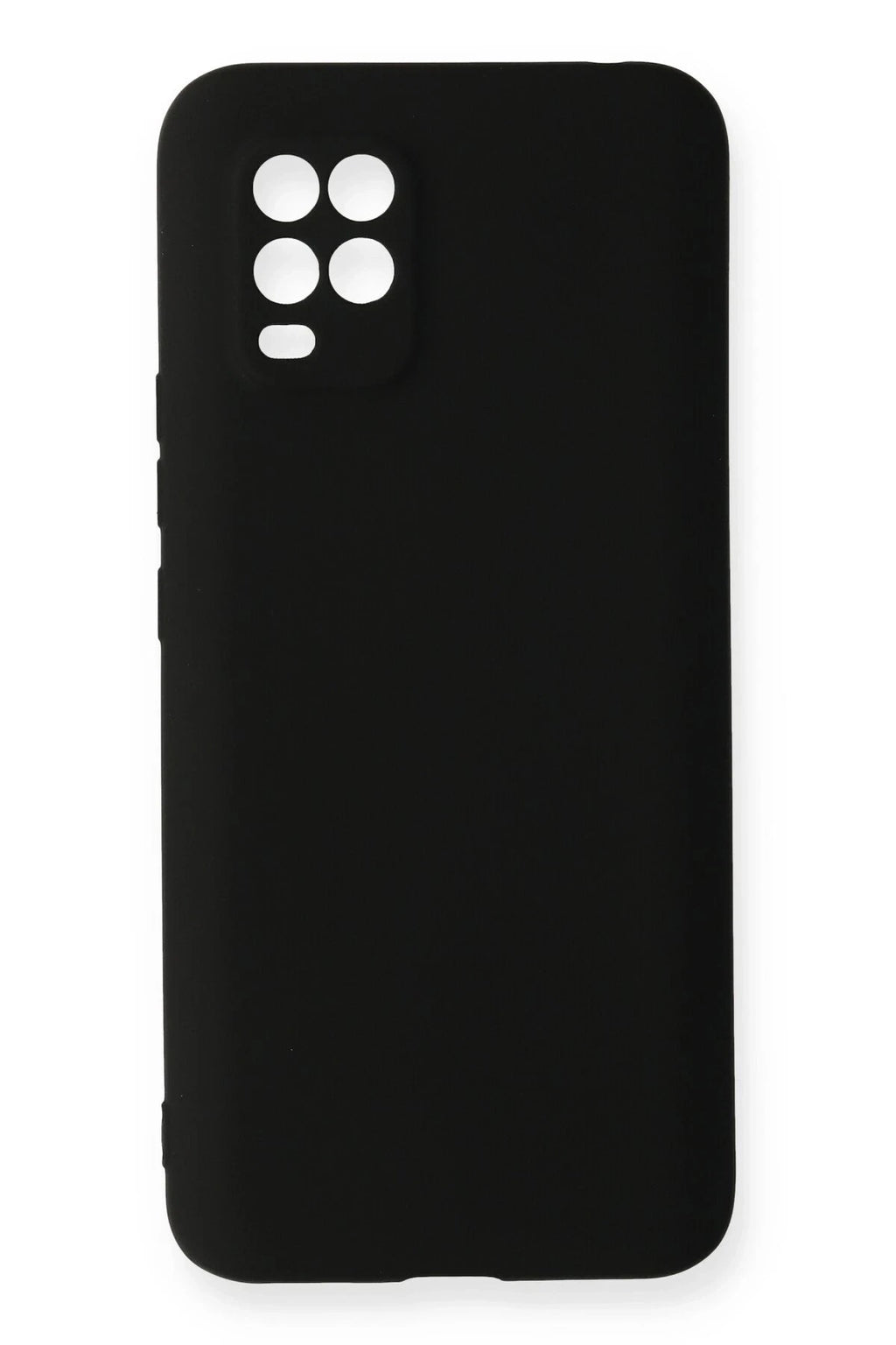 Mey İthalat® Mi 10 Lite Kılıf First Silikon - Siyah