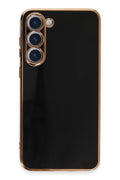 Mey İthalat® Samsung Galaxy S23 Kılıf Volet Silikon - Siyah