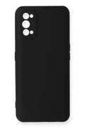 Mey İthalat® Realme 7 Pro Kılıf Nano içi Kadife Silikon - Siyah