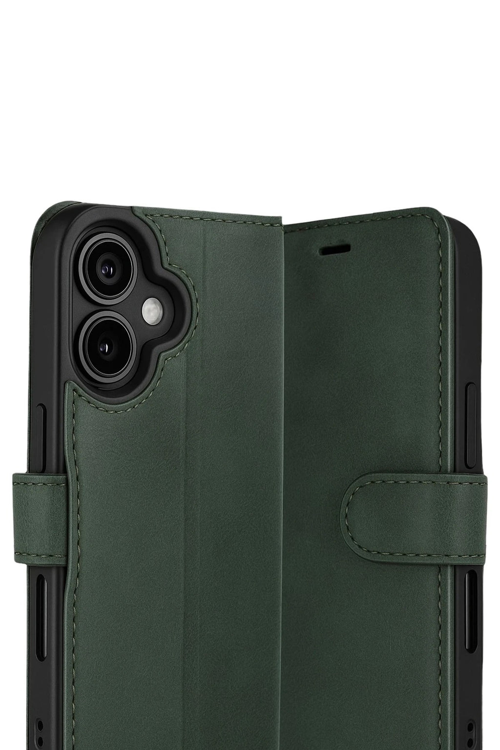 Mey İthalat® iPhone 17 Trend S Plus Kapaklı Kılıf - Yeşil