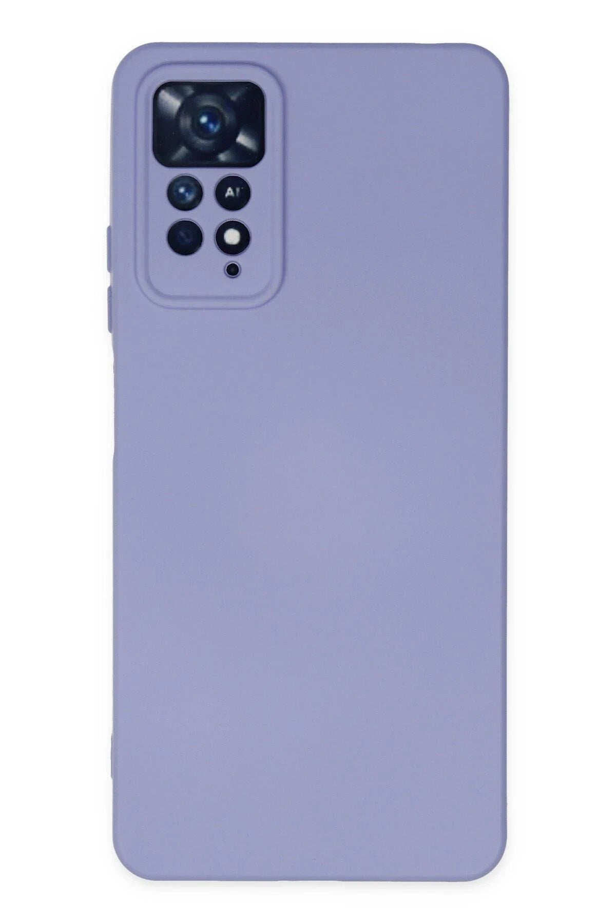 Mey İthalat® Redmi Note 11 Pro Kılıf Nano içi Kadife Silikon - Lila