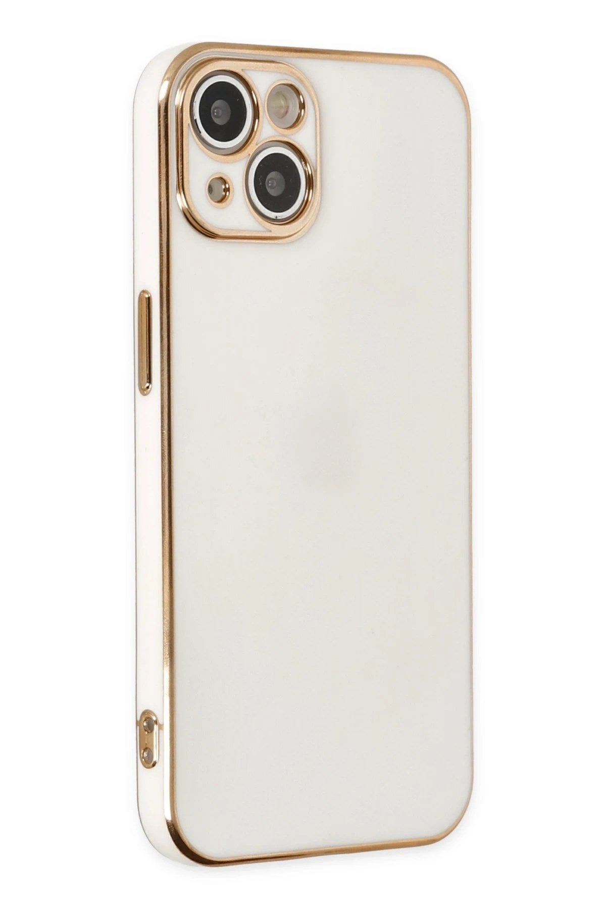 Mey İthalat® iPhone 14 Plus Kılıf Volet Silikon - Beyaz