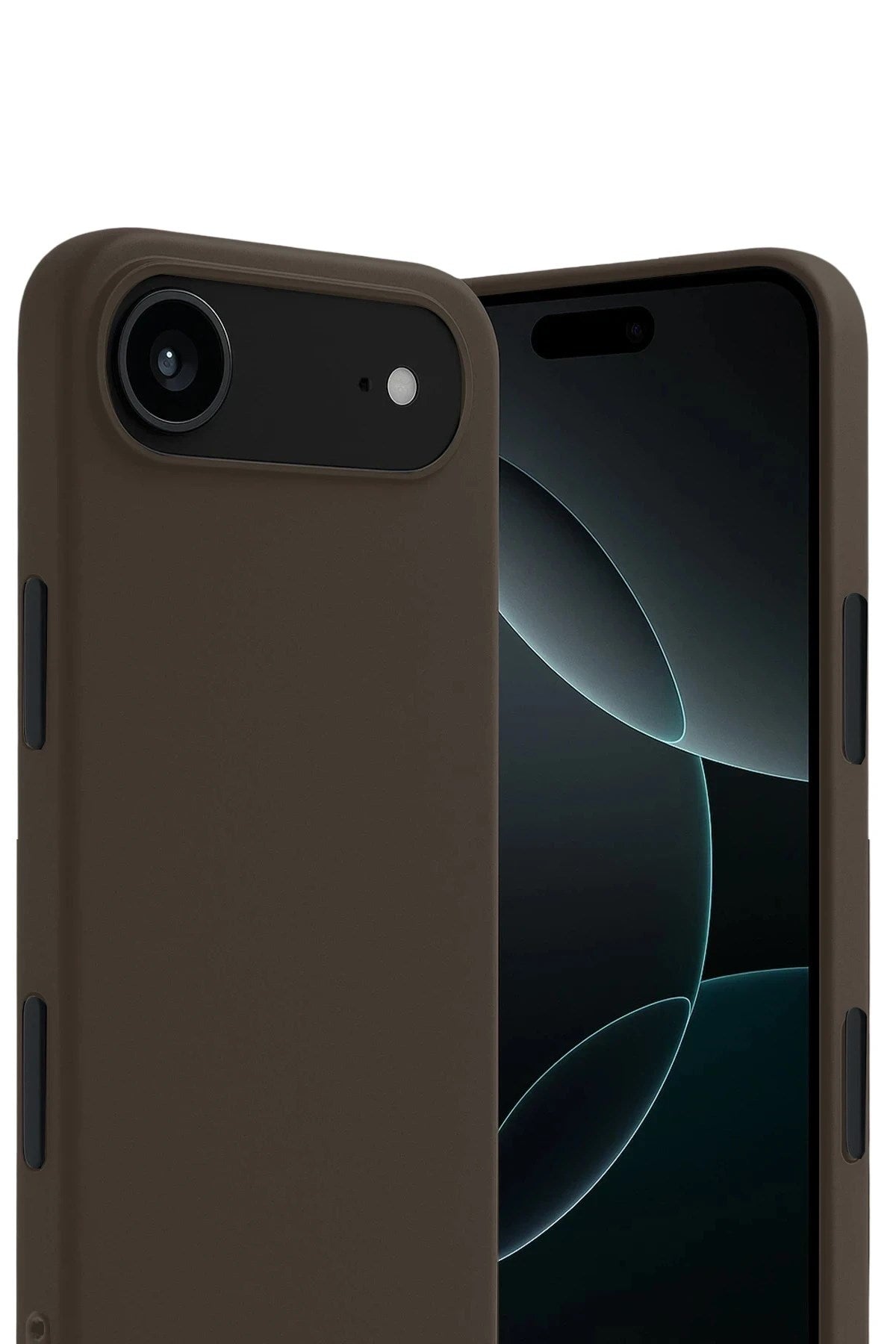 Mey İthalat® iPhone 17 Air First Silikon - Kahverengi