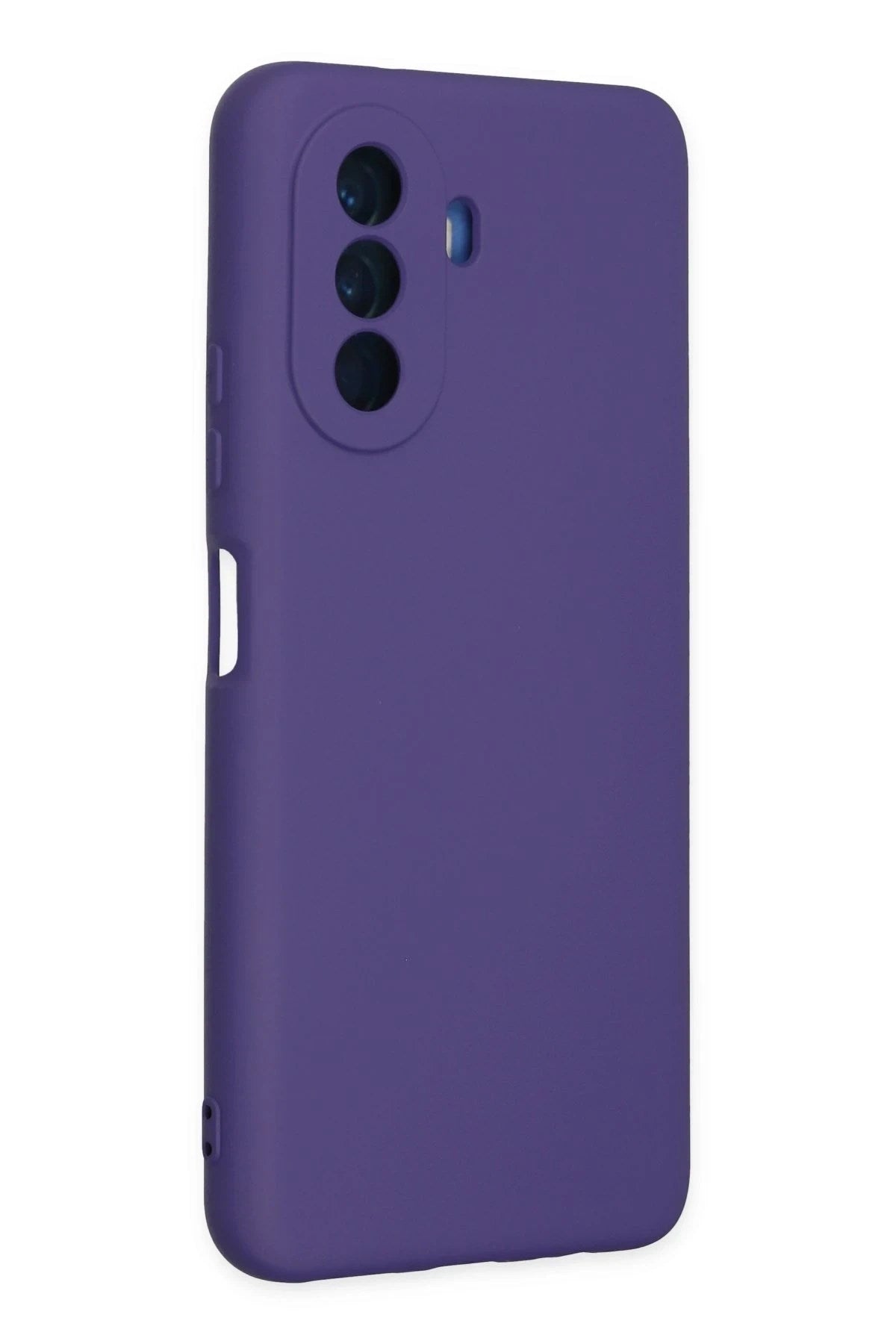 Mey İthalat® Huawei Nova Y70 Kılıf Nano içi Kadife Silikon - Mor