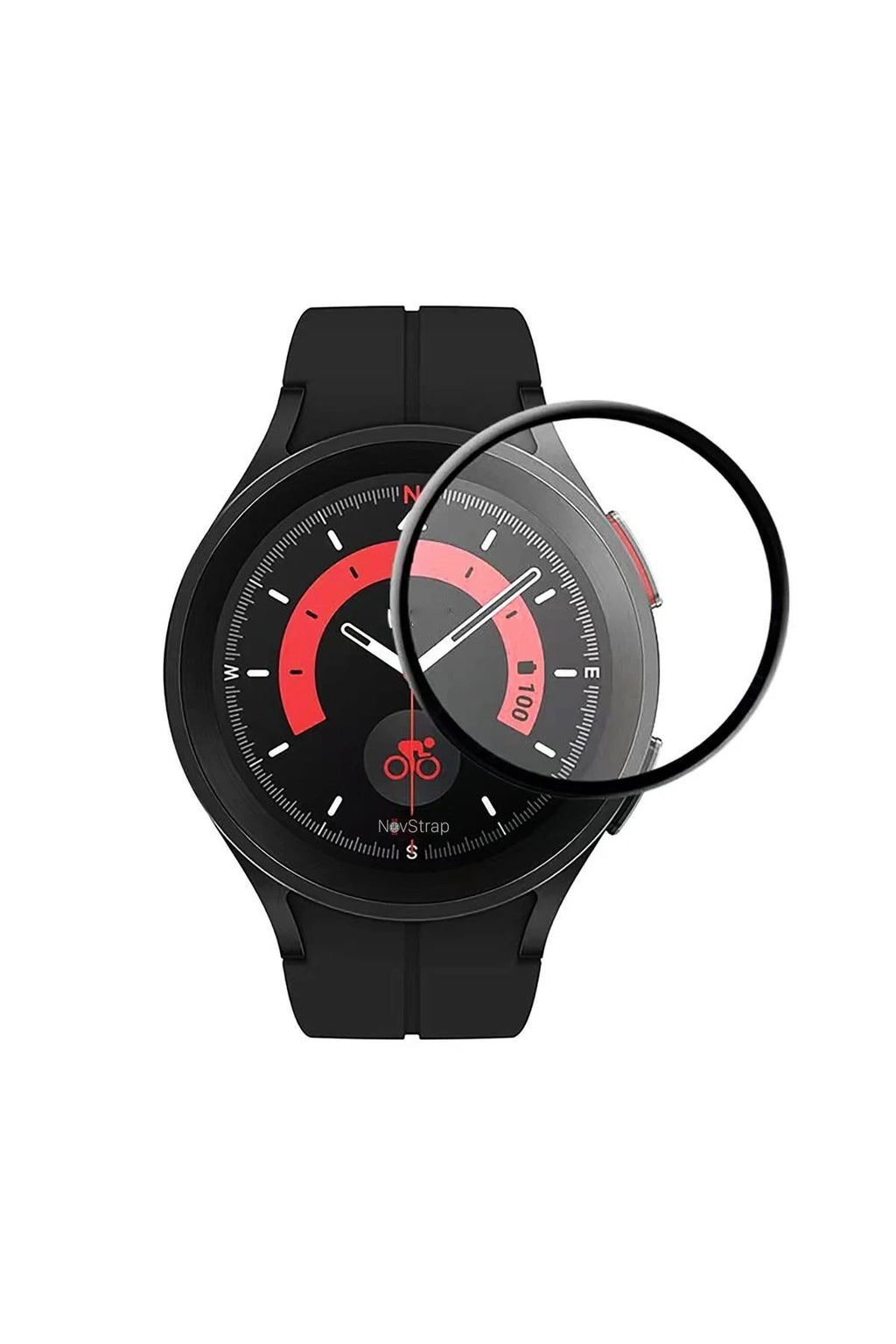 Mey İthalat® Samsung Galaxy Watch 4 42mm Polymer Nano Ekran Koruyucu - Şeffaf