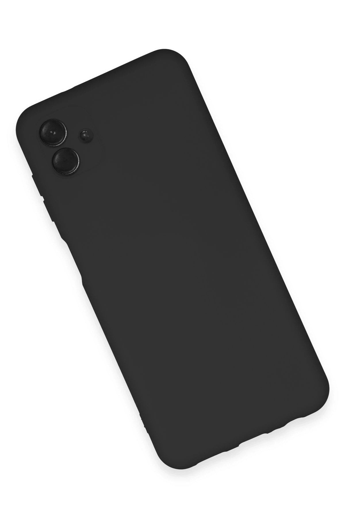 Mey İthalat® Samsung Galaxy A04E Kılıf Nano içi Kadife Silikon - Siyah