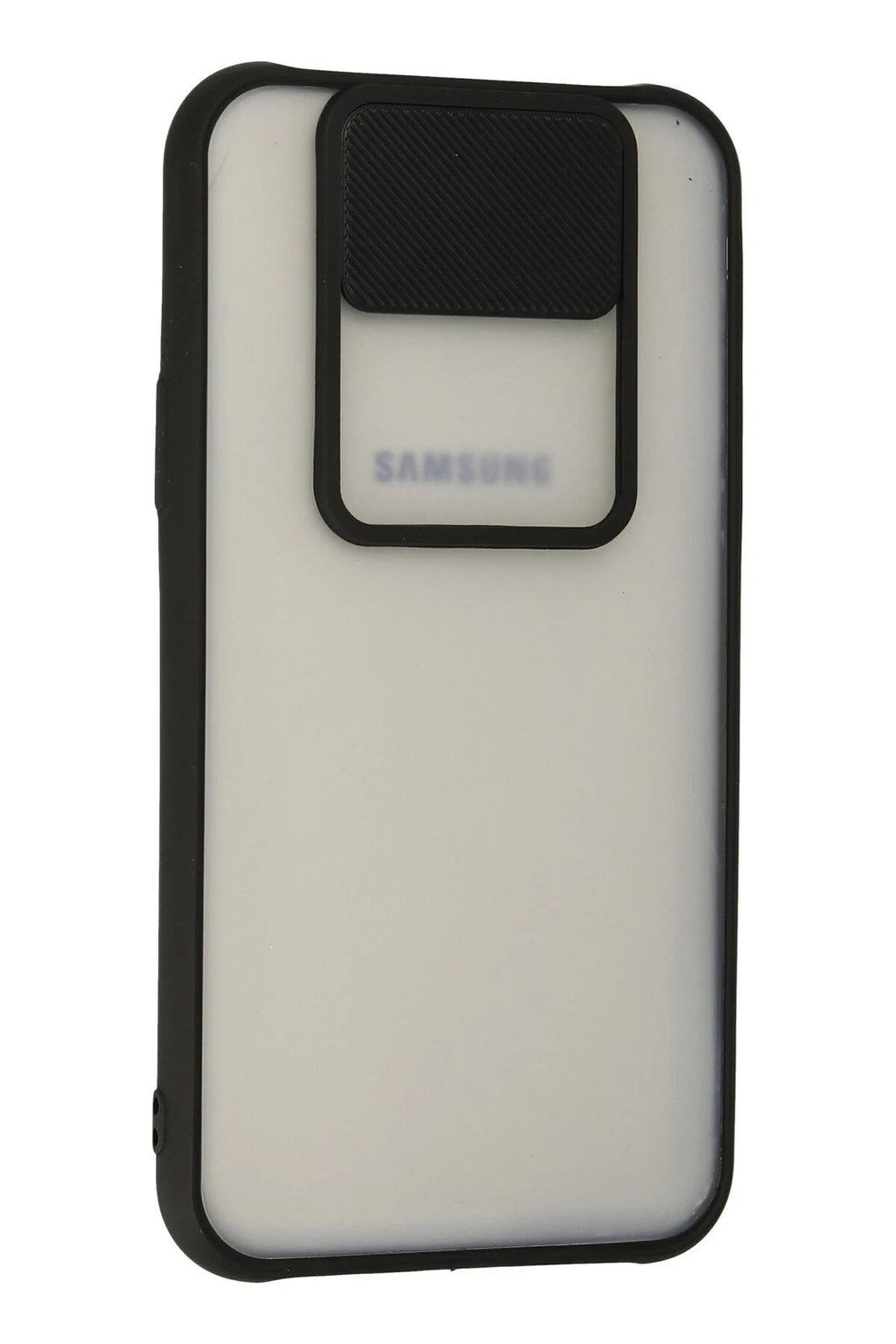 Mey İthalat® Samsung Galaxy J7 Kılıf Palm Buzlu Kamera Sürgülü Silikon - Siyah