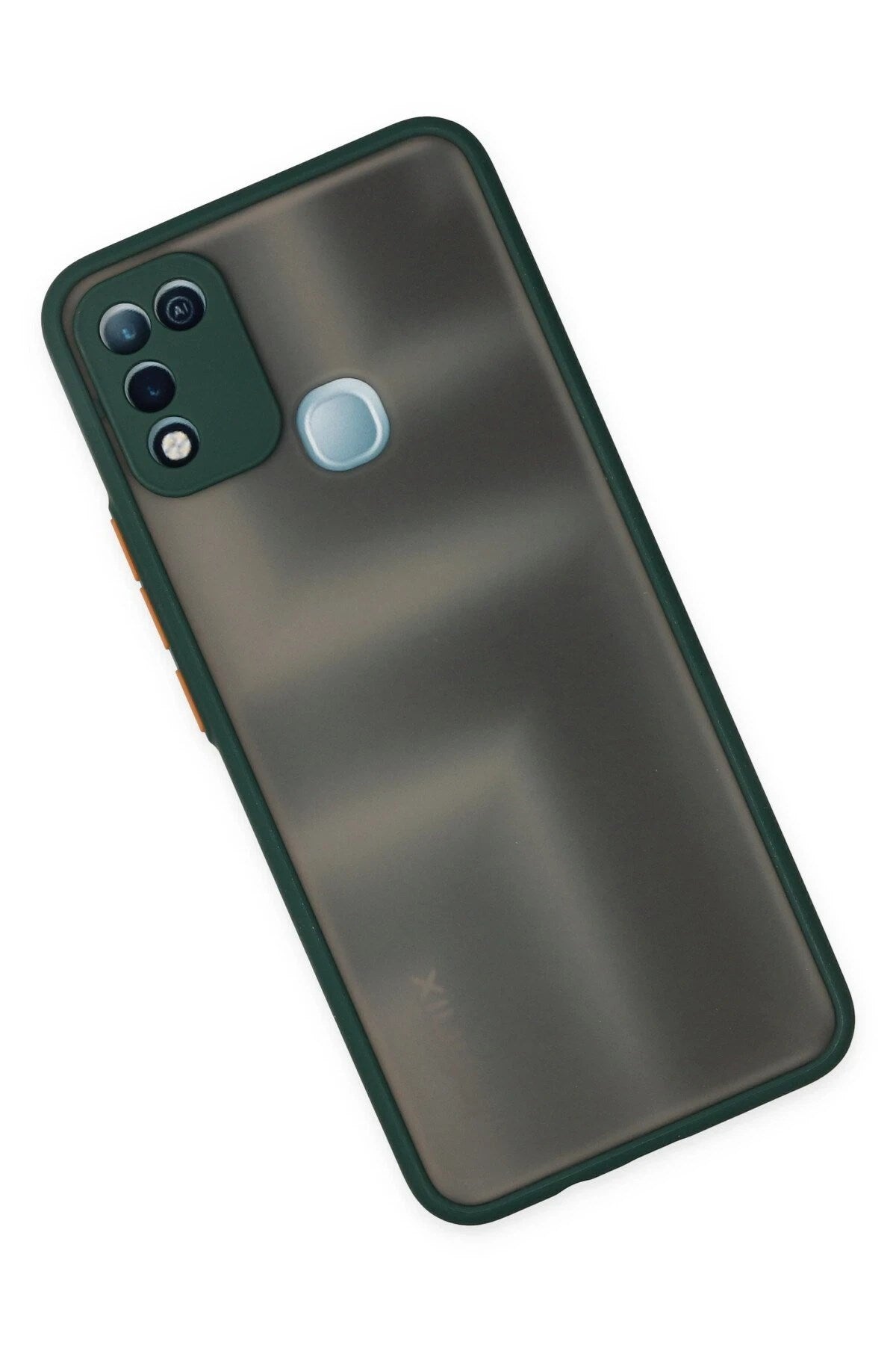 Mey İthalat® İnfinix Hot 10 Play Kılıf Montreal Silikon Kapak - Yeşil